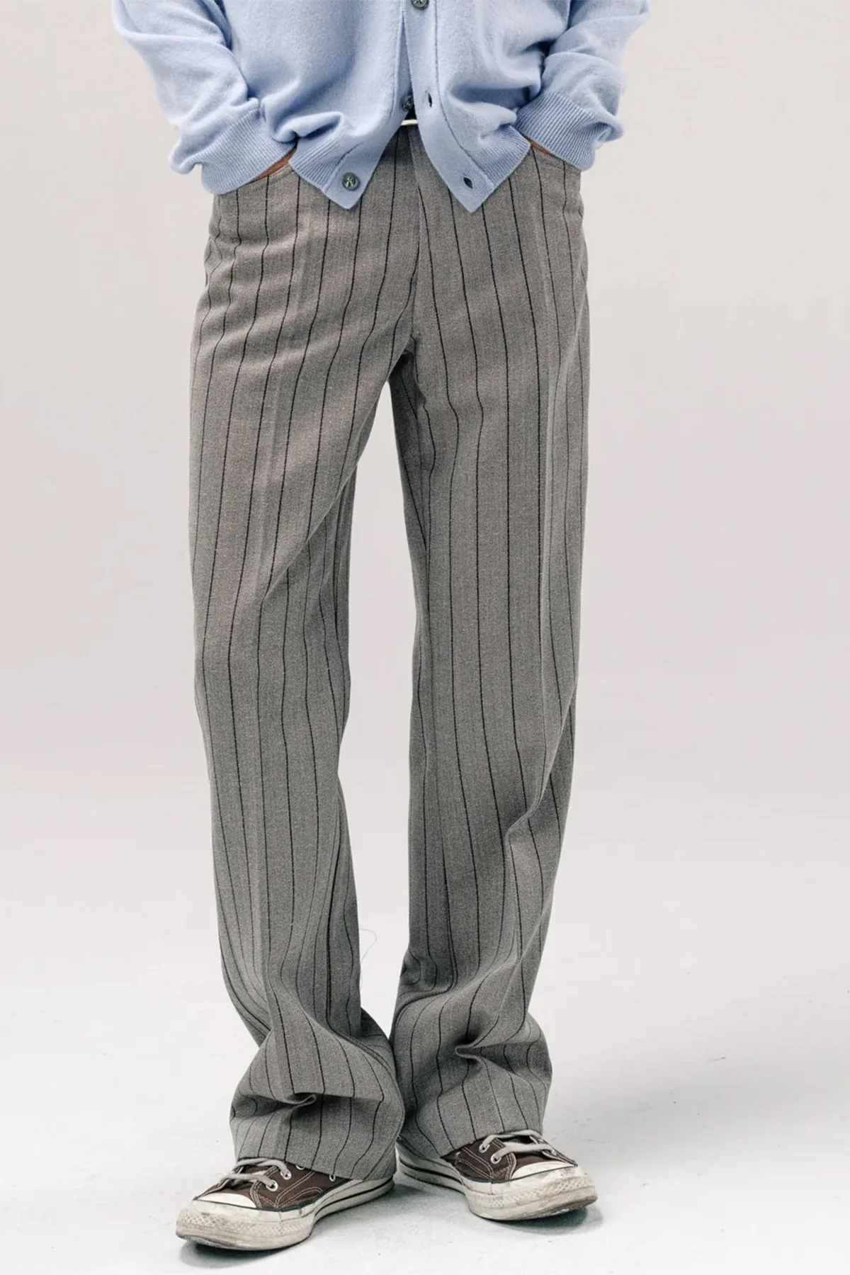 SECOND/LAYER | PINSTRIPE VALLUCO PANTS - Image 2