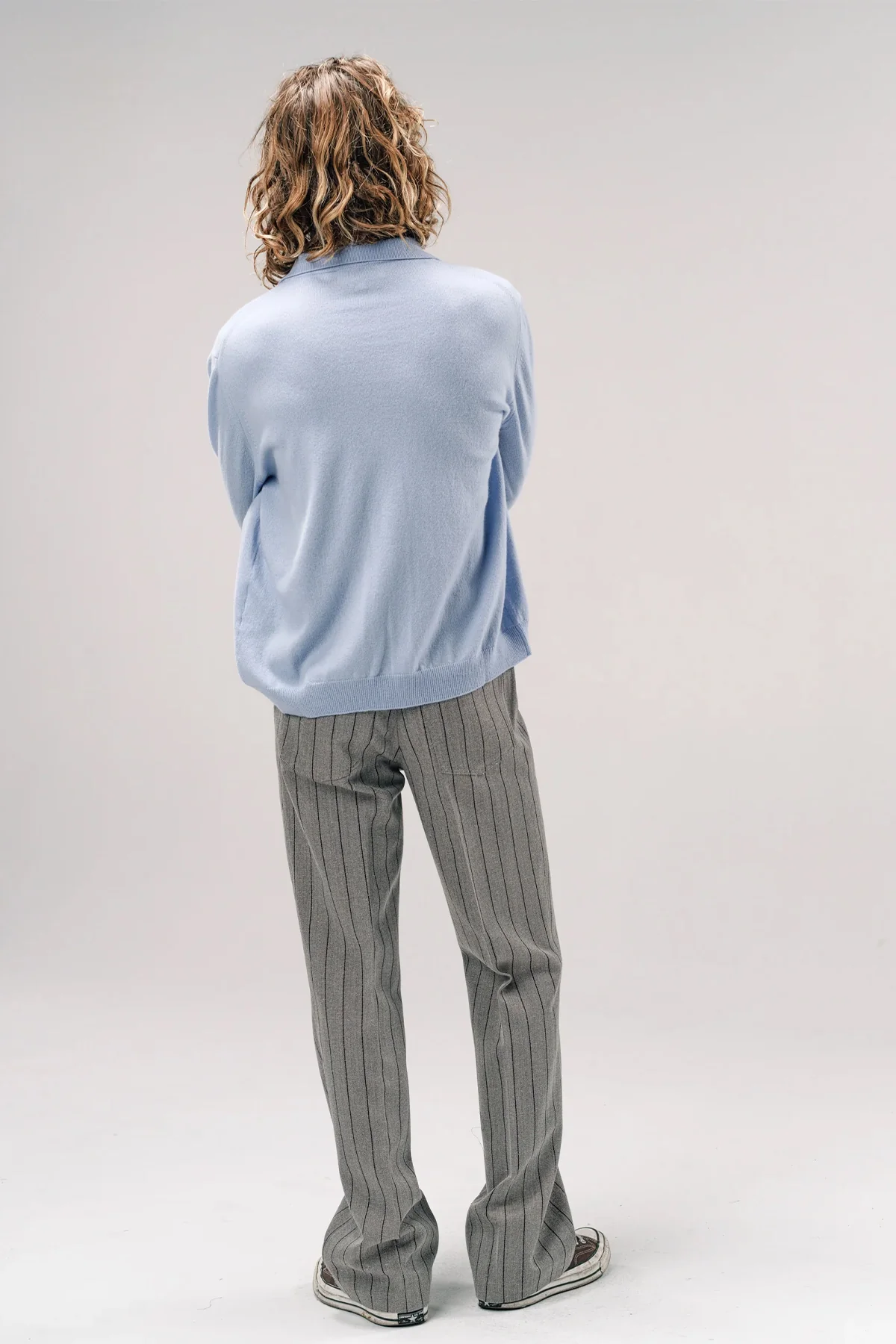 SECOND/LAYER | PINSTRIPE VALLUCO PANTS - Image 3
