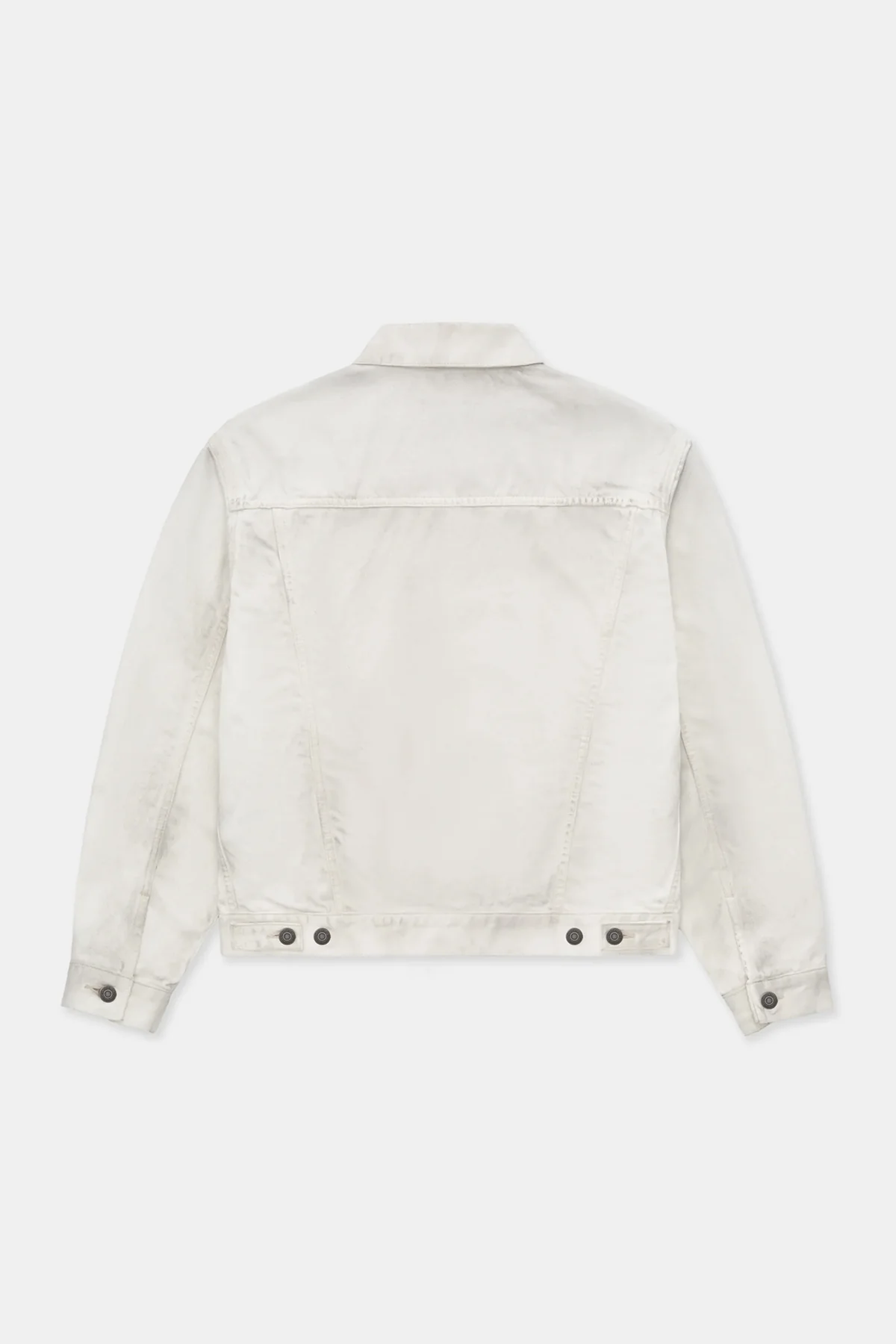 SEEKINGS | DIRTY DENIM TRUCKER JACKET - Image 2