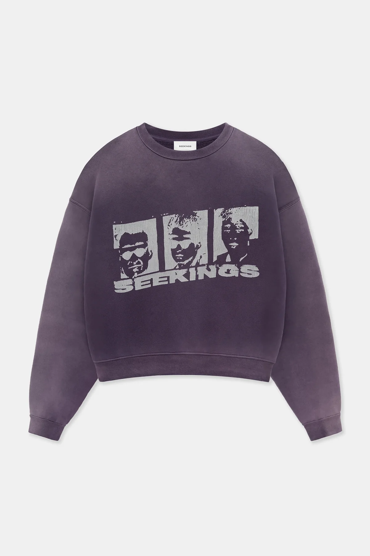 SEEKINGS | FACES CREWNECK SWEATSHIRT