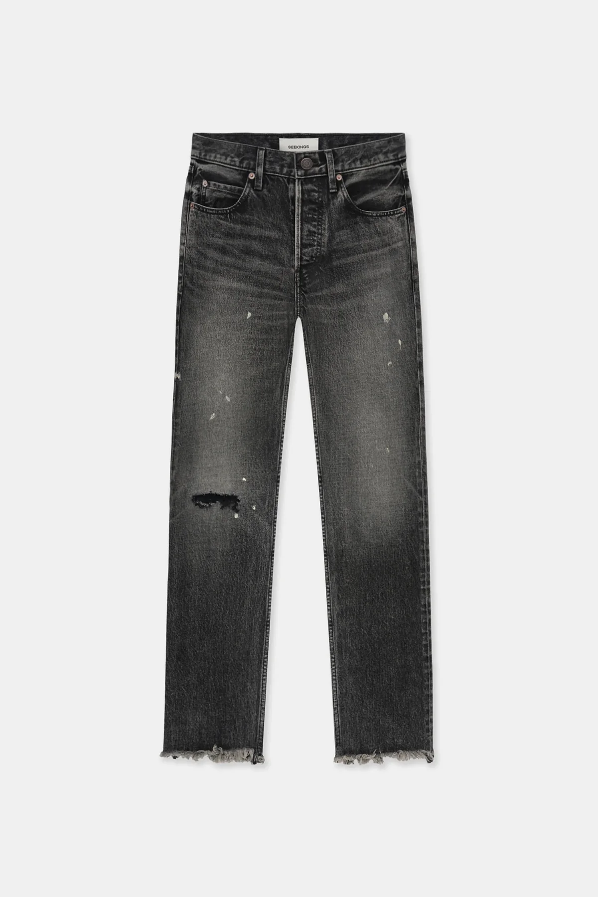 SEEKINGS | STRAIGHT LEG DENIM