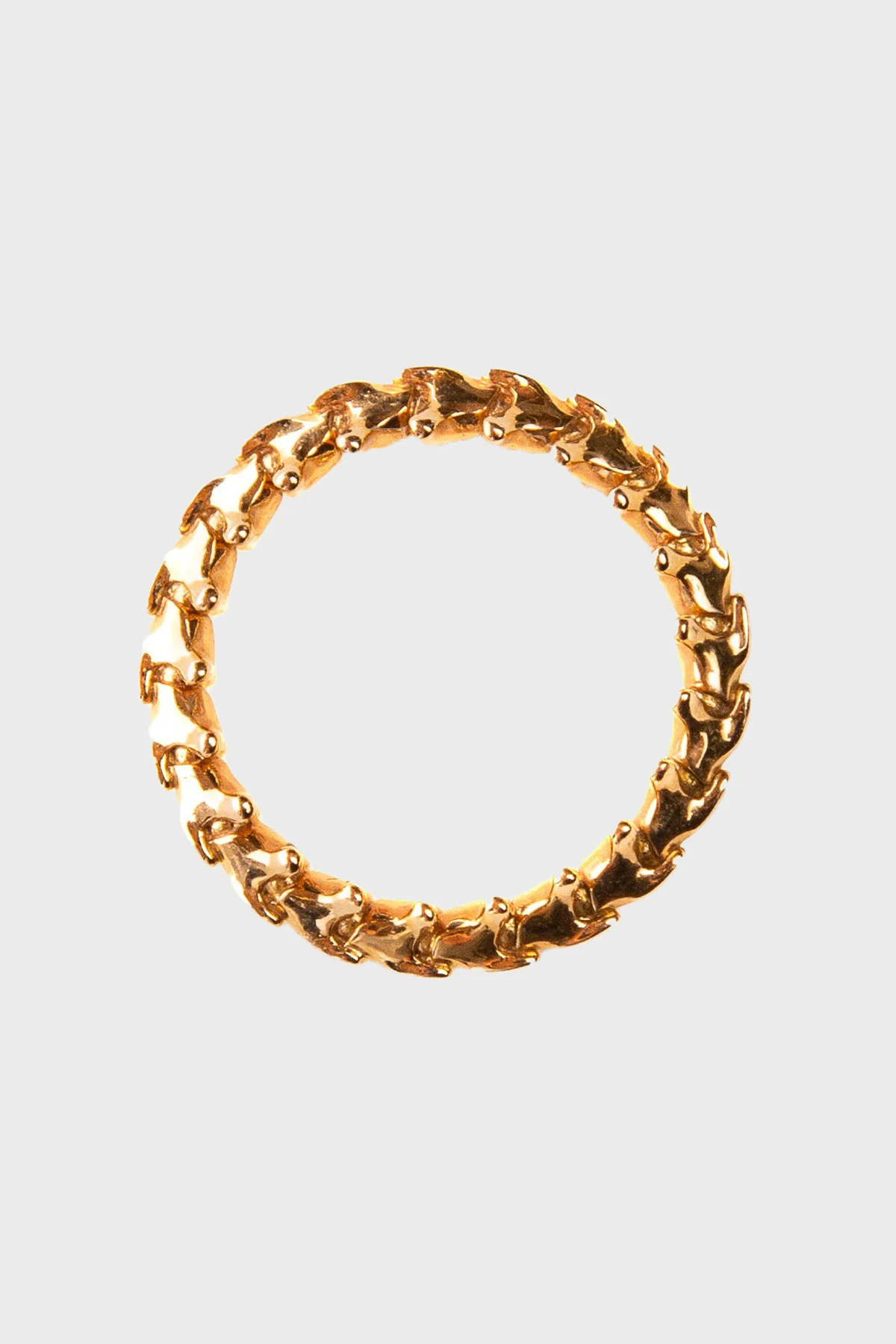 SHAUN LEANE | ROSE GOLD SPINE RING - Image 4