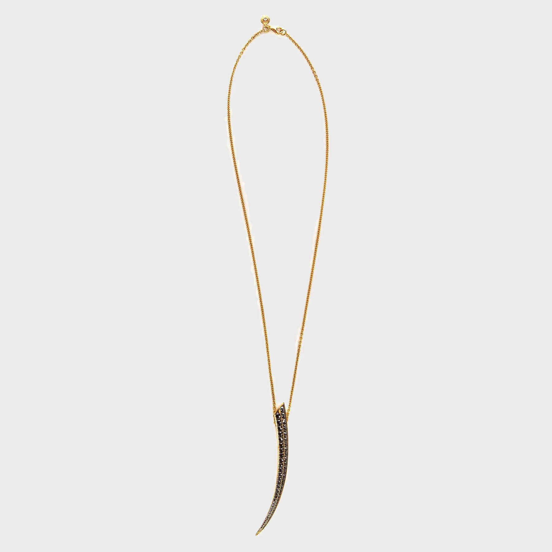 SHAUN LEANE | LARGE BLACK DIAMOND SABRE NECKLACE - Image 2