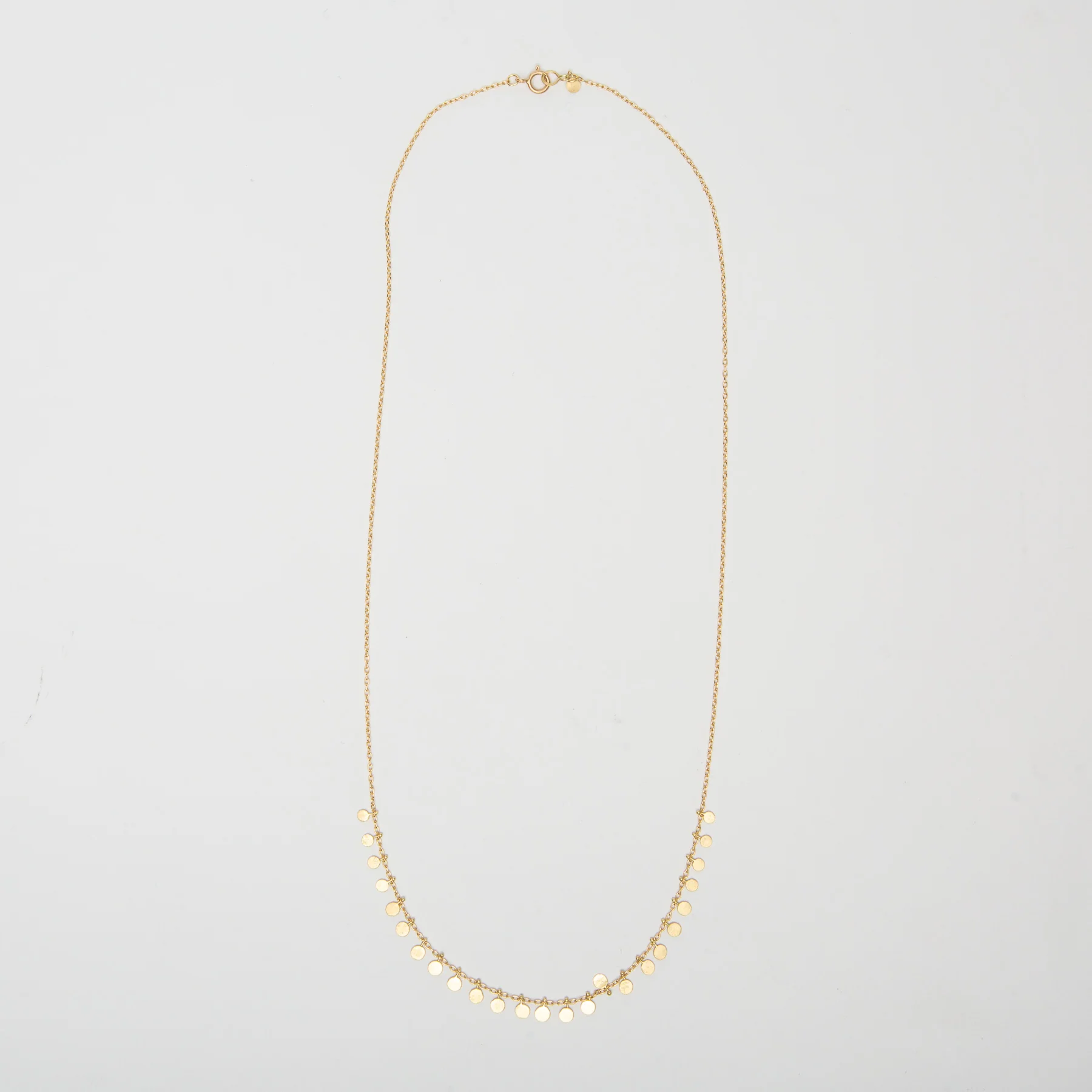 SIA TAYLOR | MEDIUM DOTS GOLD NECKLACE - Image 4