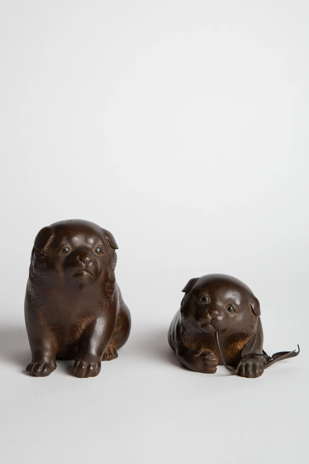 TAKAHASHI RYOUN | OKIMONOS OF PUPPIES