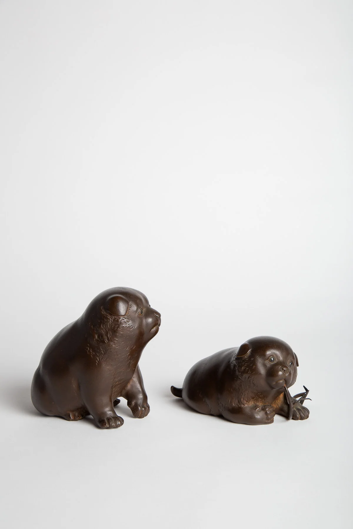 TAKAHASHI RYOUN | OKIMONOS OF PUPPIES - Image 3