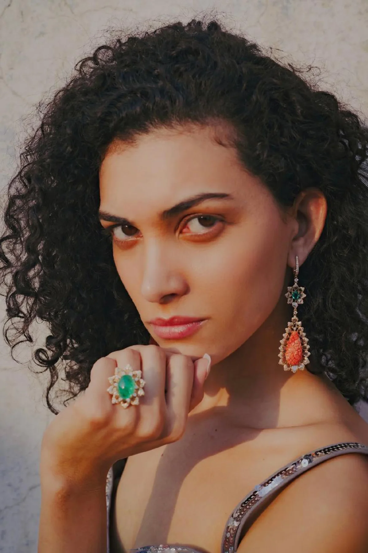 TALLIN | EMERALD & DIAMOND RING - Image 2