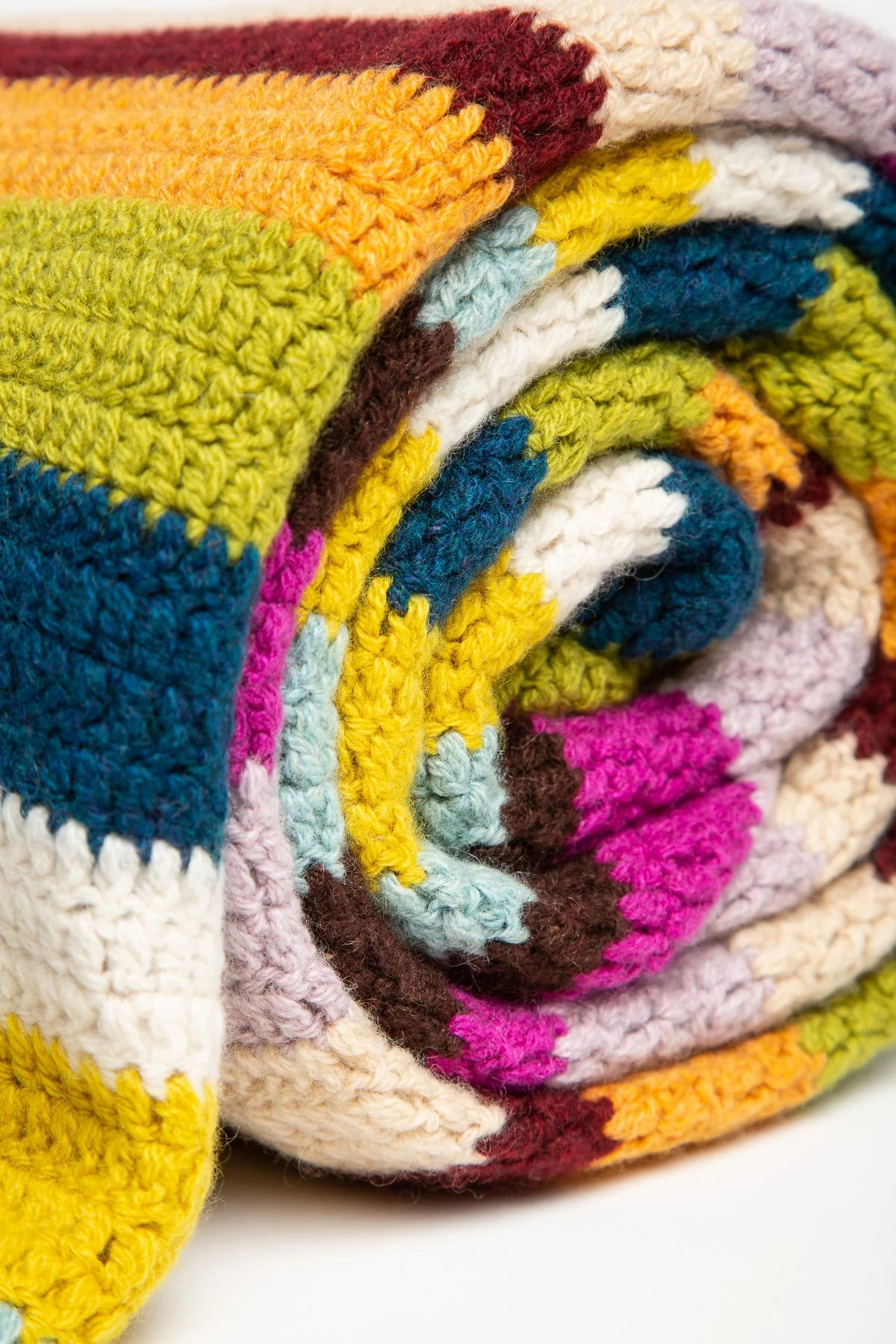 THE ELDER STATESMAN | BUSY STRIPE BLANKET - Image 4
