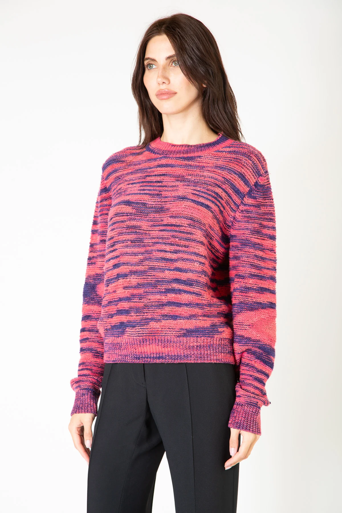 THE ELDER STATESMAN | CASHMERE PILE STITCH CREW - Image 3