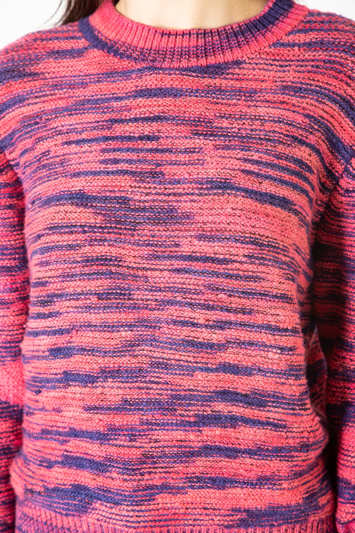 THE ELDER STATESMAN | CASHMERE PILE STITCH CREW - Image 5