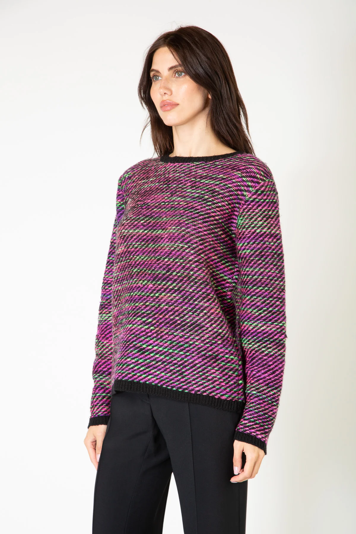 THE ELDER STATESMAN | CLIFF STRIPE CREW - Image 3