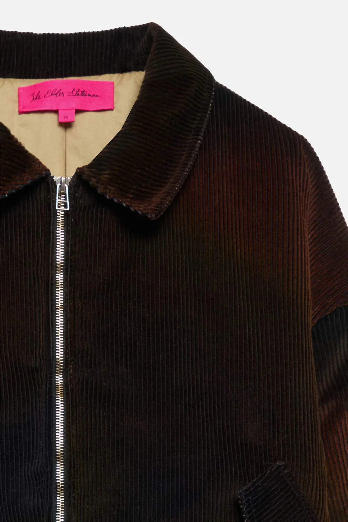 THE ELDER STATESMAN | OMBRE CORD BOXY JACKET - Image 2