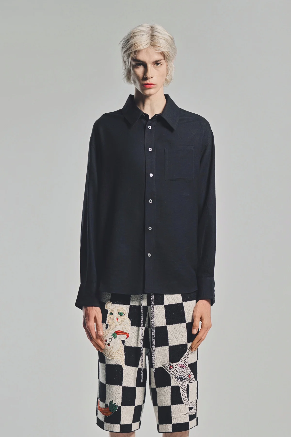 THE ELDER STATESMAN | PASHMINIA BIG SHIRT - Image 2