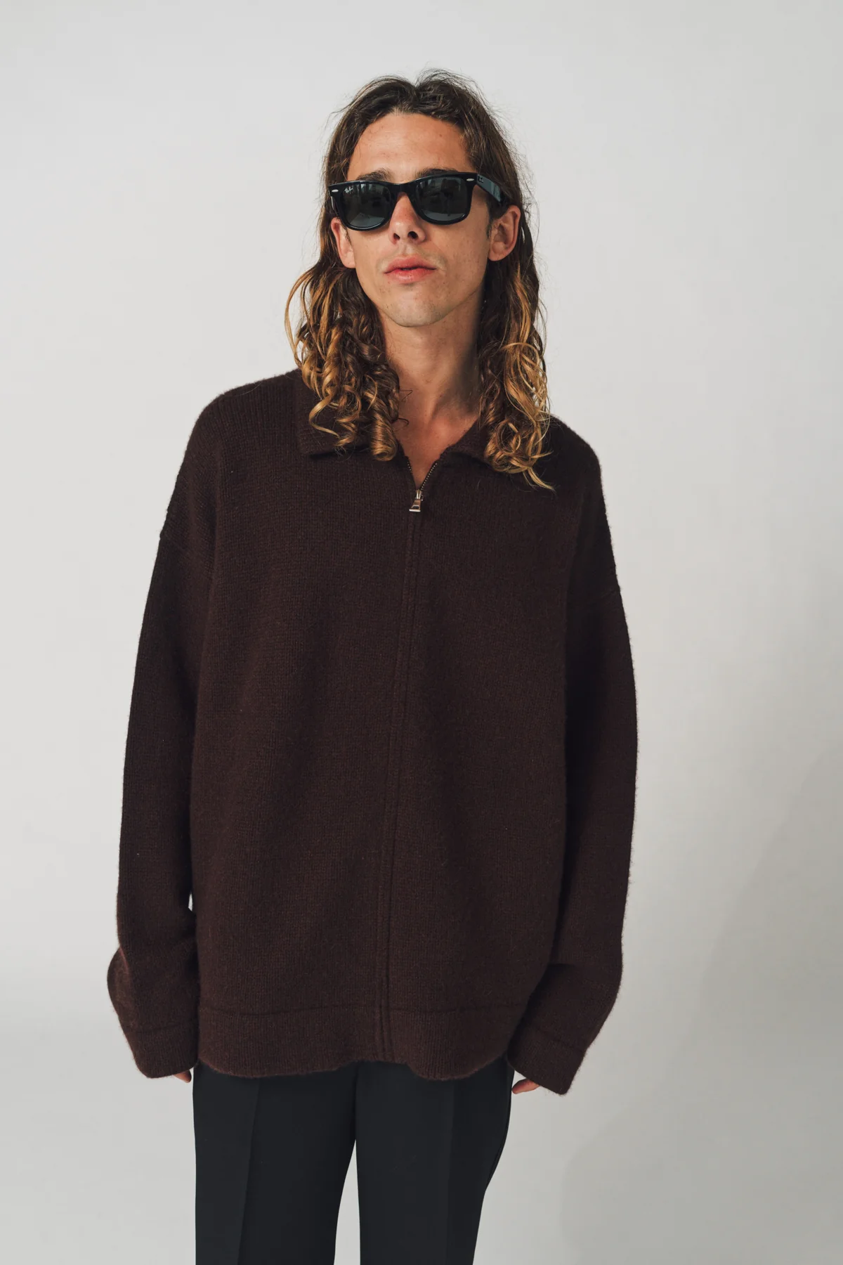 THE ELDER STATESMAN | PLAIT ZIP JACKET - Image 2