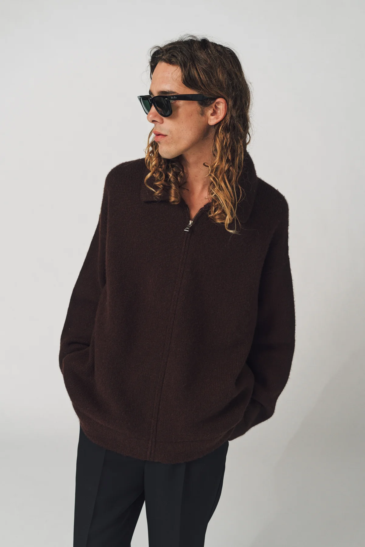 THE ELDER STATESMAN | PLAIT ZIP JACKET - Image 3