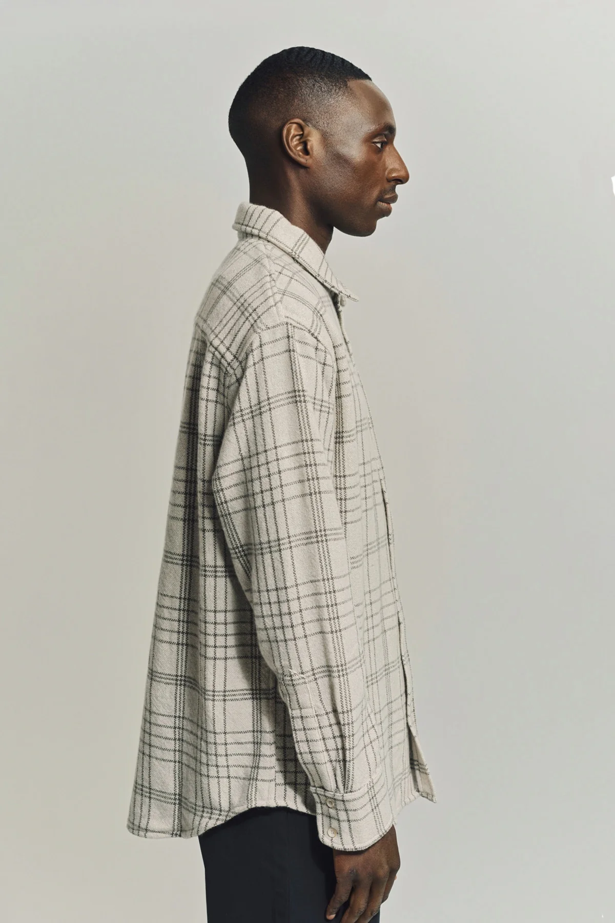 THE ELDER STATESMAN | SABLE PLAID OVERSHIRT - Image 10