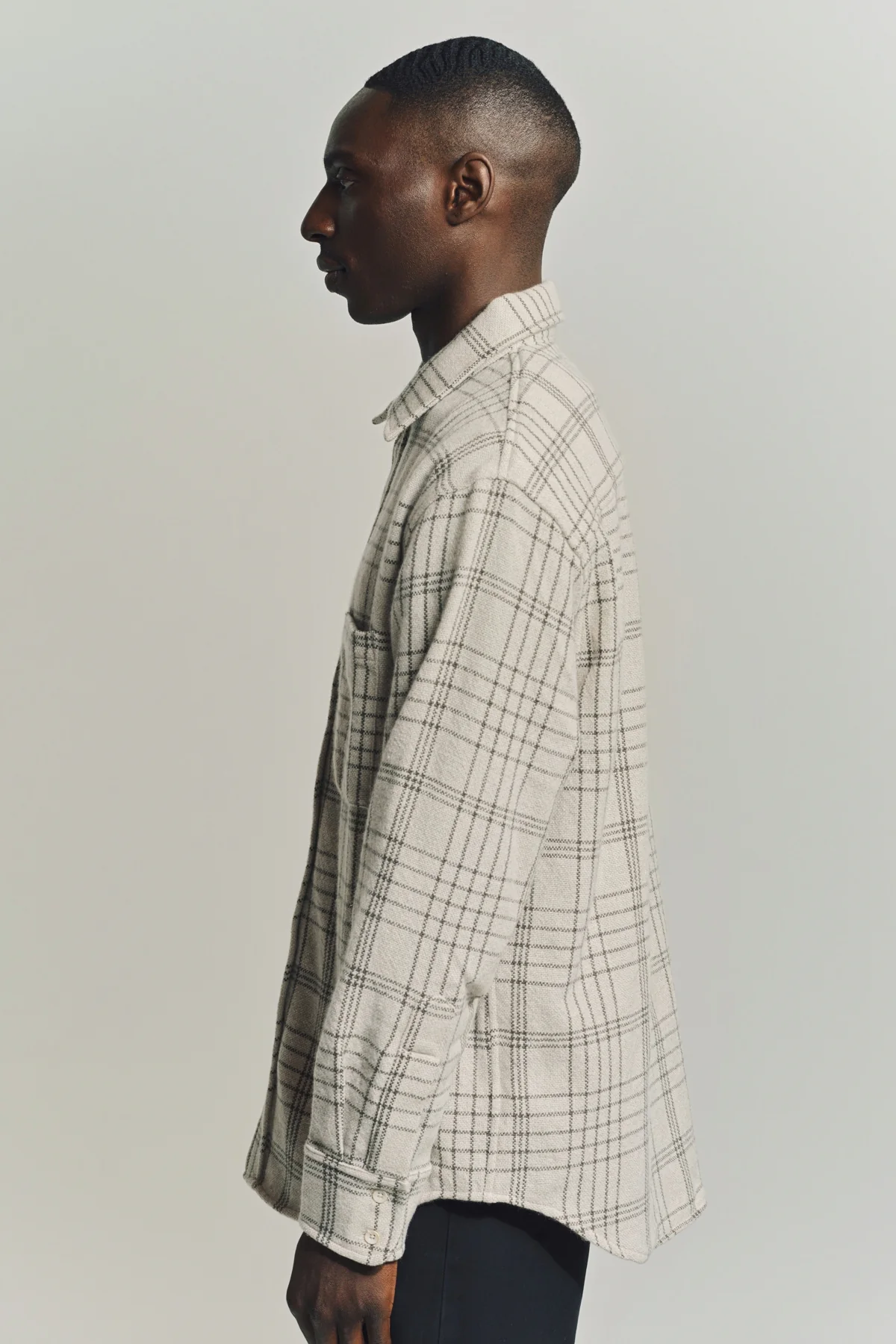 THE ELDER STATESMAN | SABLE PLAID OVERSHIRT - Image 8