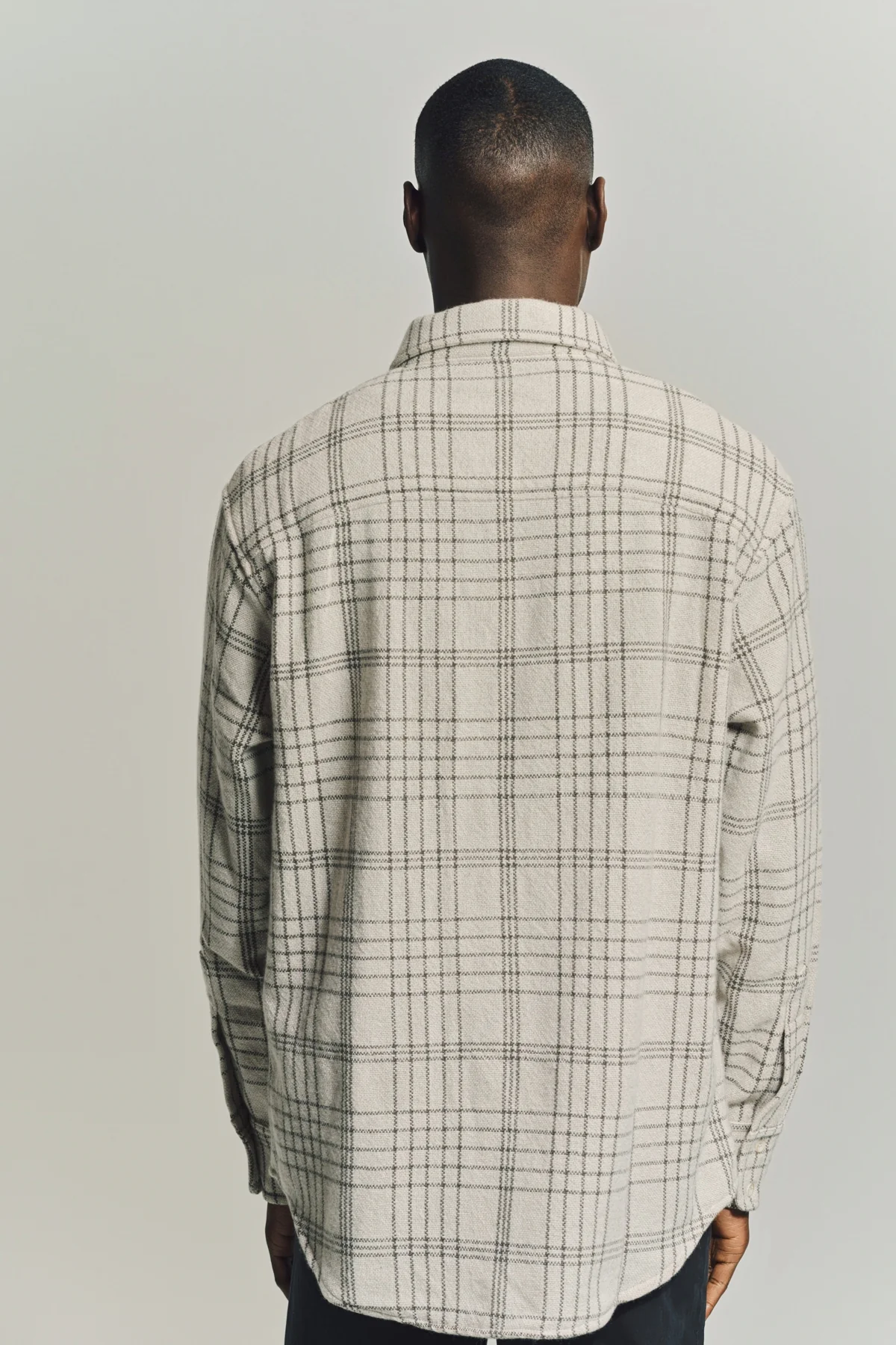 THE ELDER STATESMAN | SABLE PLAID OVERSHIRT - Image 9