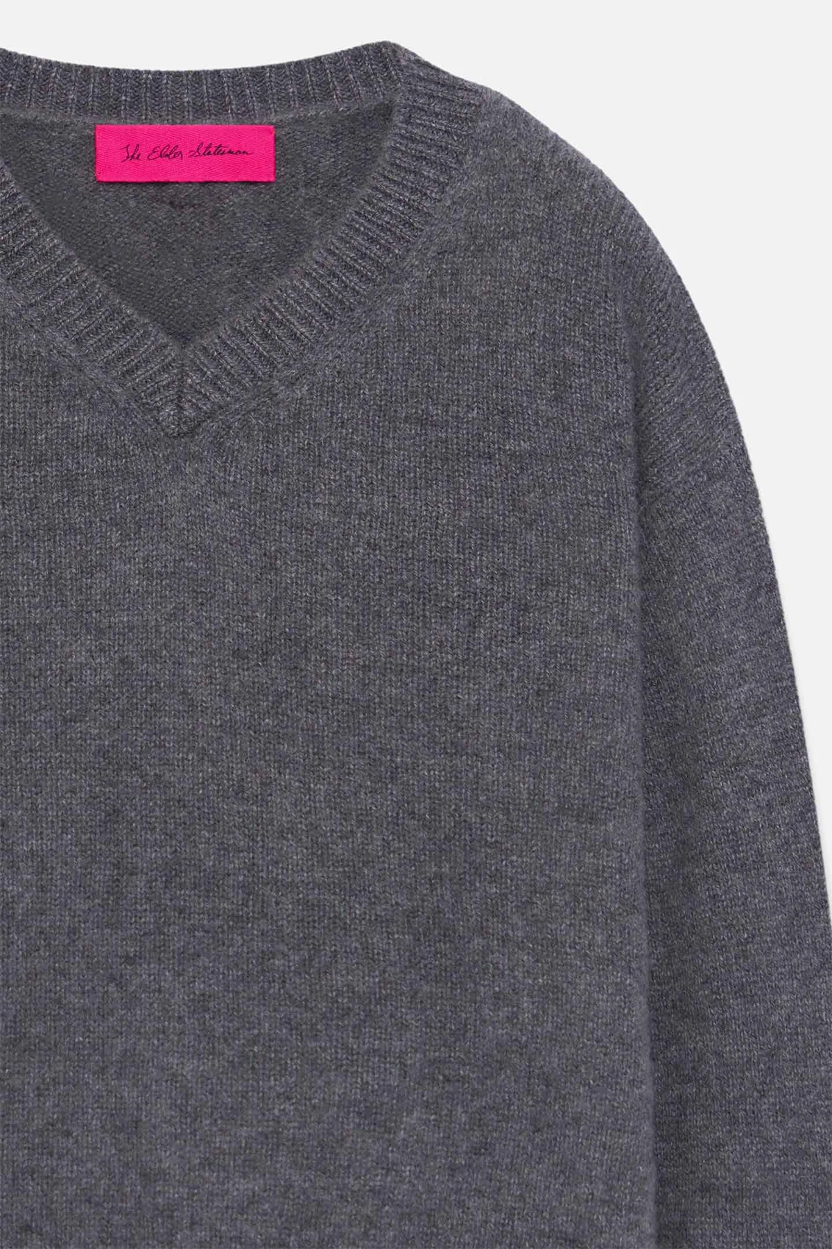 THE ELDER STATESMAN | STATESMAN V-NECK SWEATER - Image 2