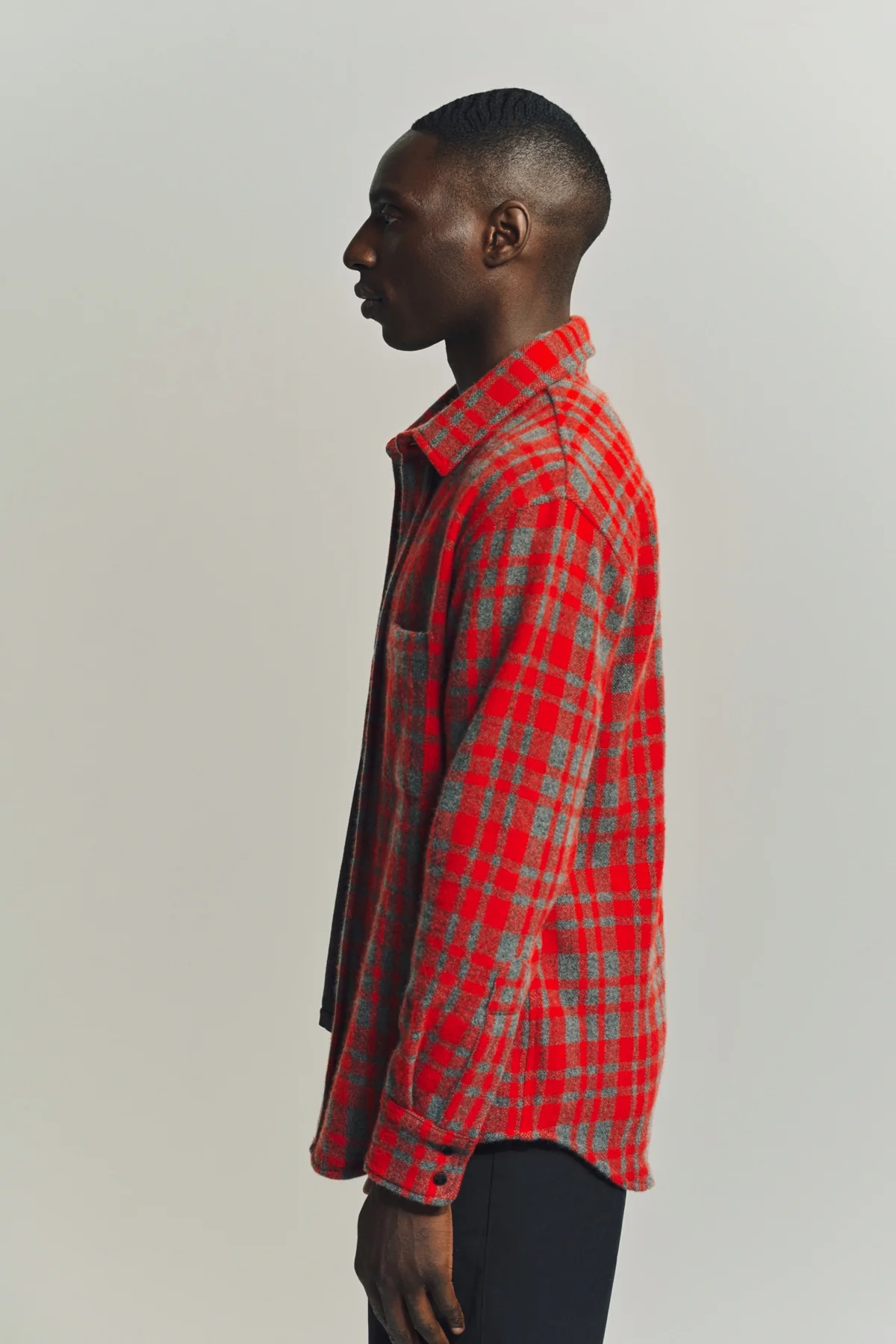 THE ELDER STATESMAN | TARTAN OVERSHIRT - Image 3