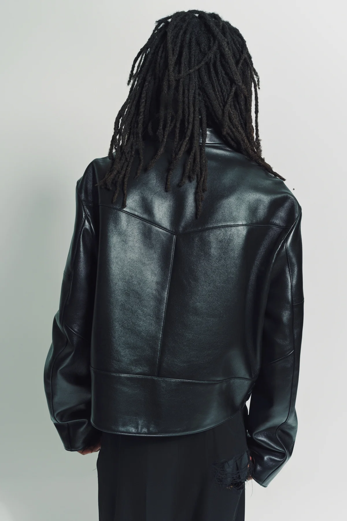 THE SOLOIST | TWO-WAY CROP RIDER JACKET - Image 4