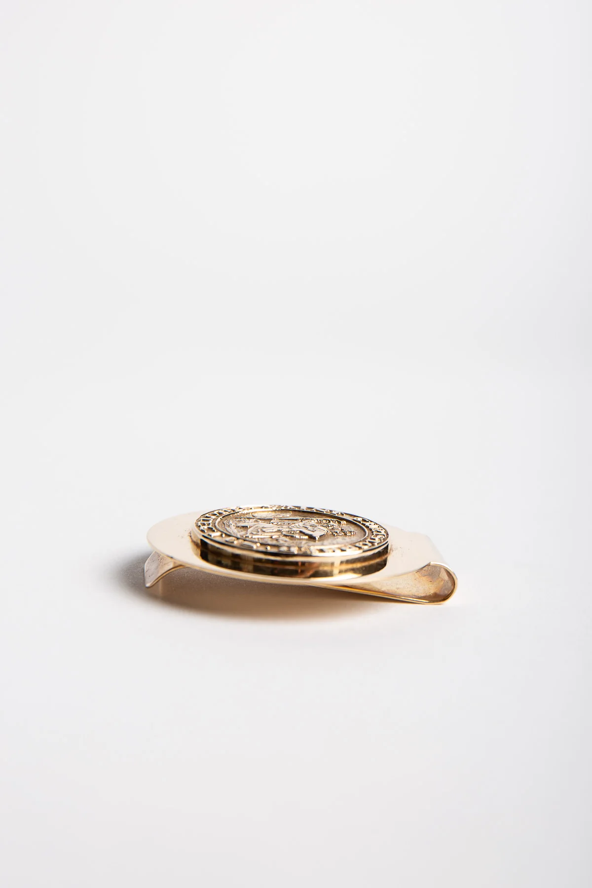 TIFFANY & CO. | 1970'S 14K ST.CHRISTOPHER MONEYCLIP - Image 3