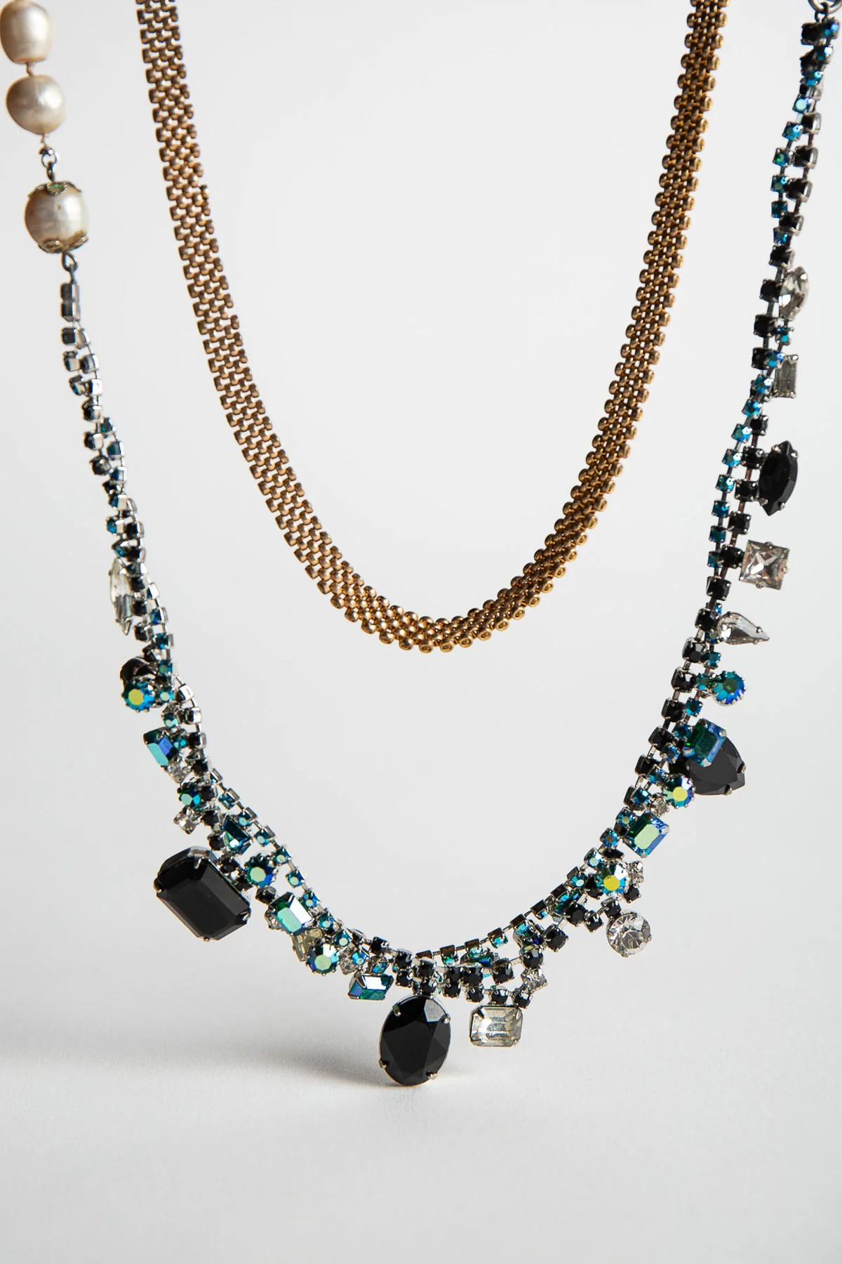 TOM BINNS | CHARMS OFFENSIVE BLUE-STONE NECKLACE