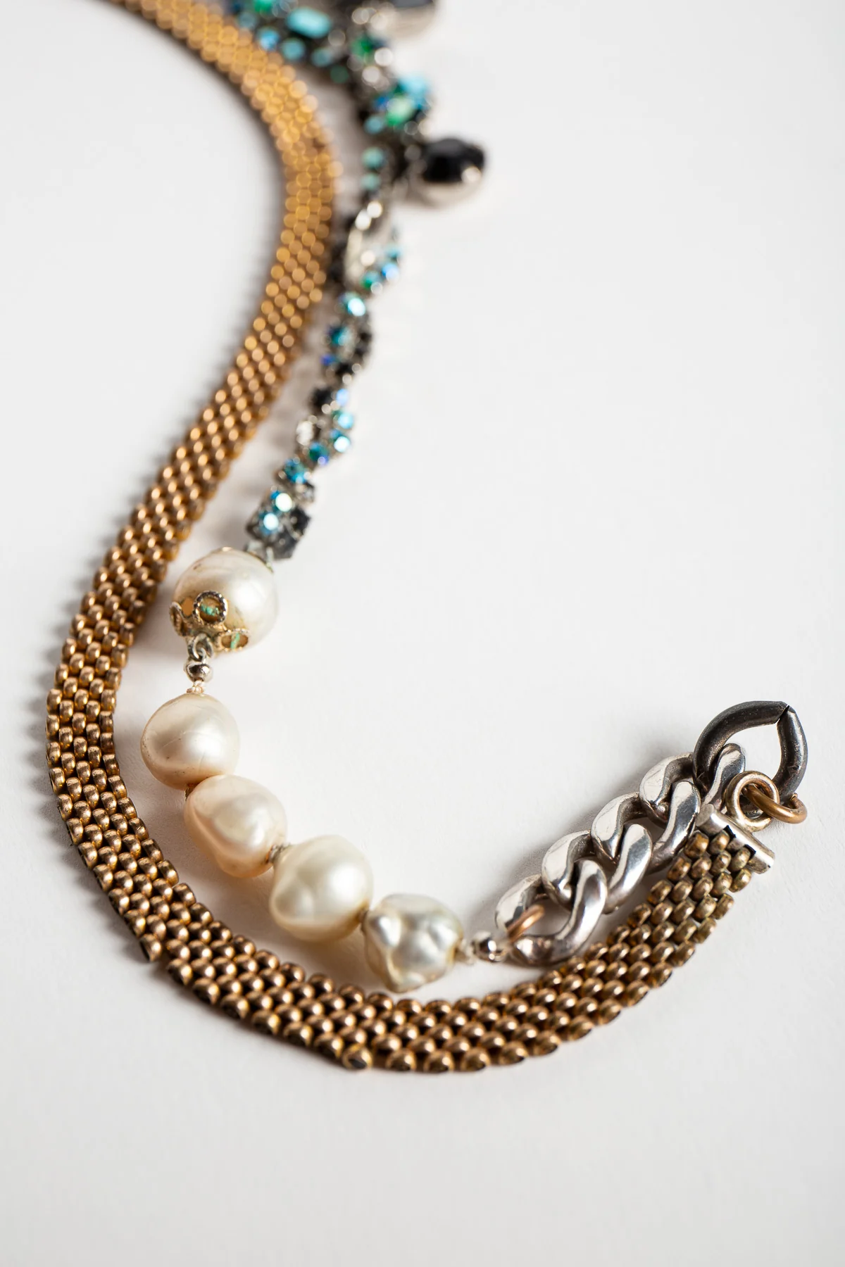 TOM BINNS | CHARMS OFFENSIVE BLUE-STONE NECKLACE - Image 3