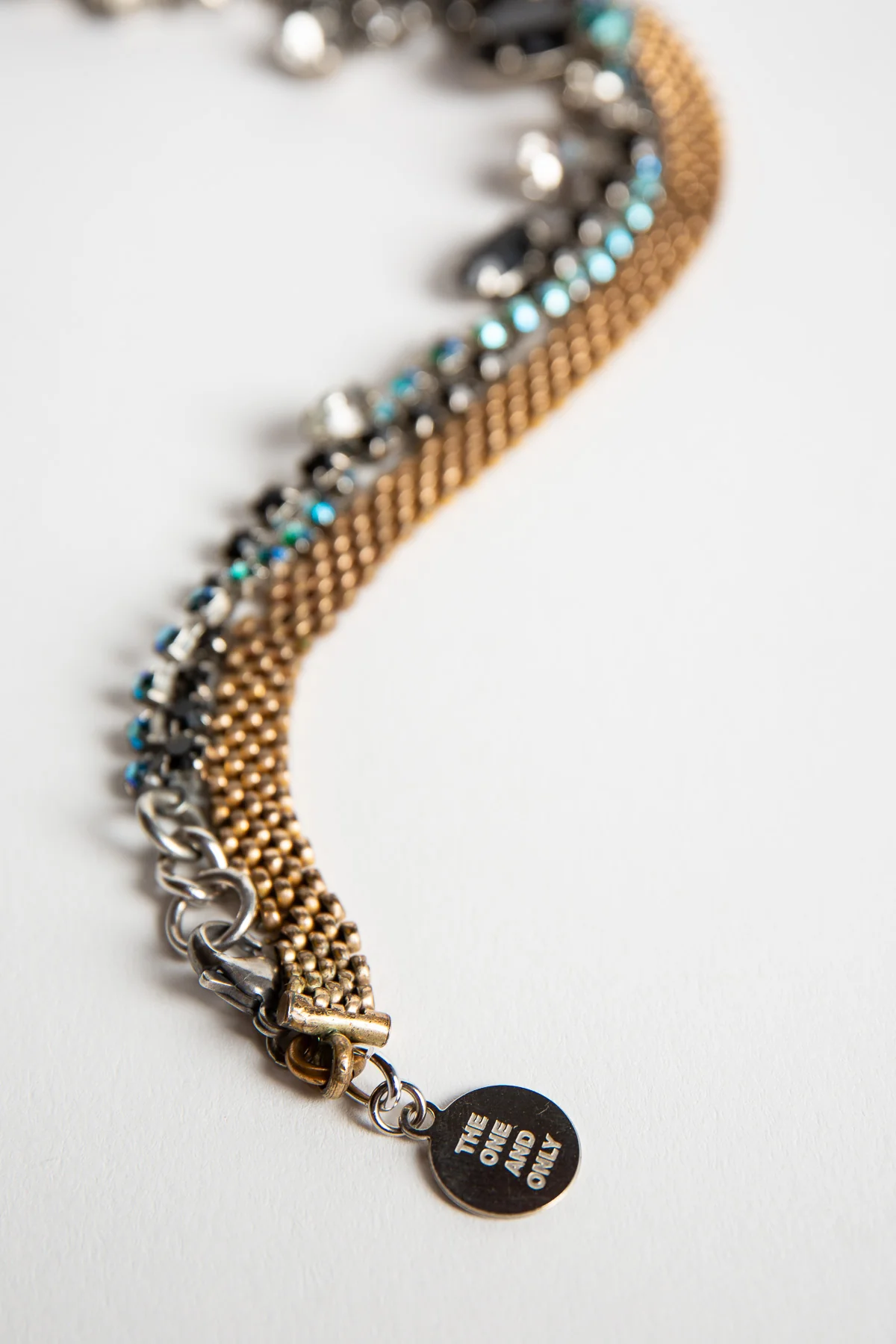 TOM BINNS | CHARMS OFFENSIVE BLUE-STONE NECKLACE - Image 4