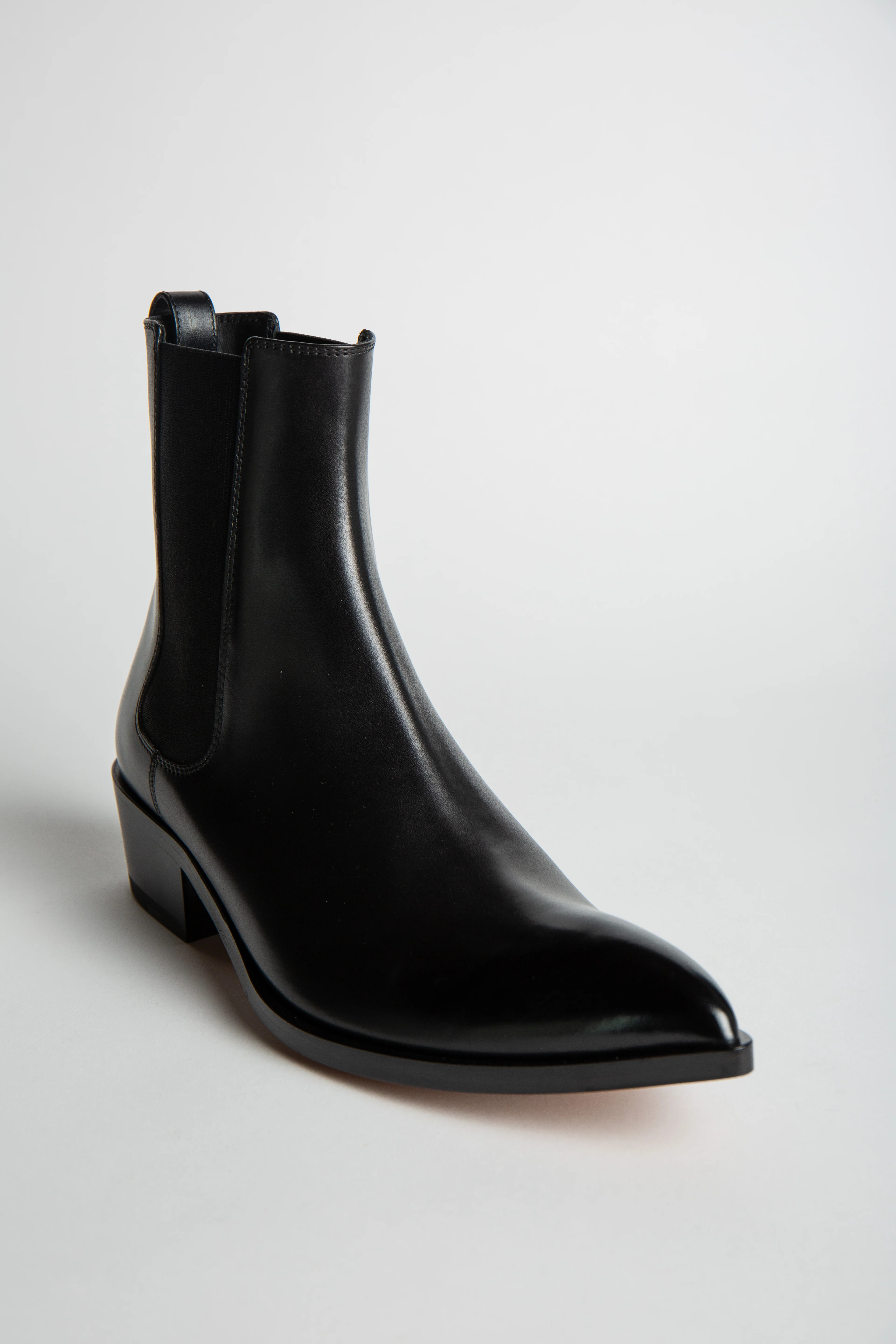 TOM FORD | BURNISHED LEATHER CHELSEA BOOTS - Image 3