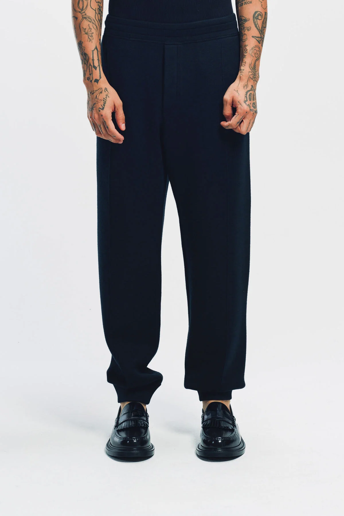 TOM FORD | DOUBLE FACE WOOL JOGGERS - Image 2