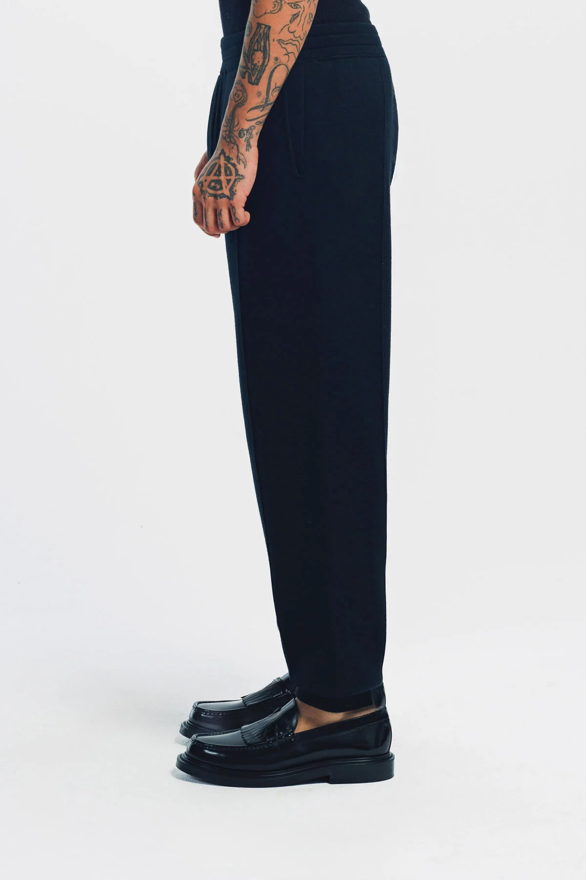 TOM FORD | DOUBLE FACE WOOL JOGGERS - Image 3