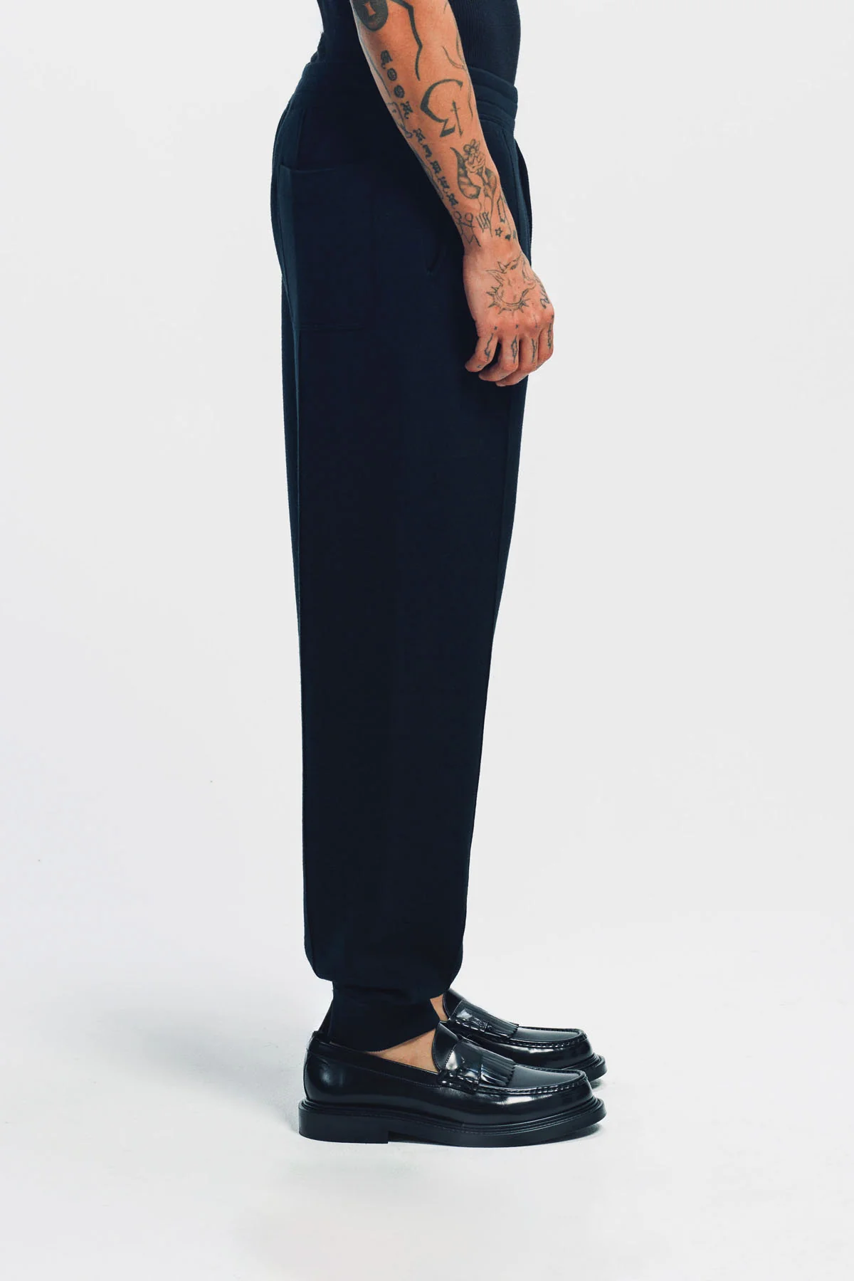 TOM FORD | DOUBLE FACE WOOL JOGGERS - Image 5