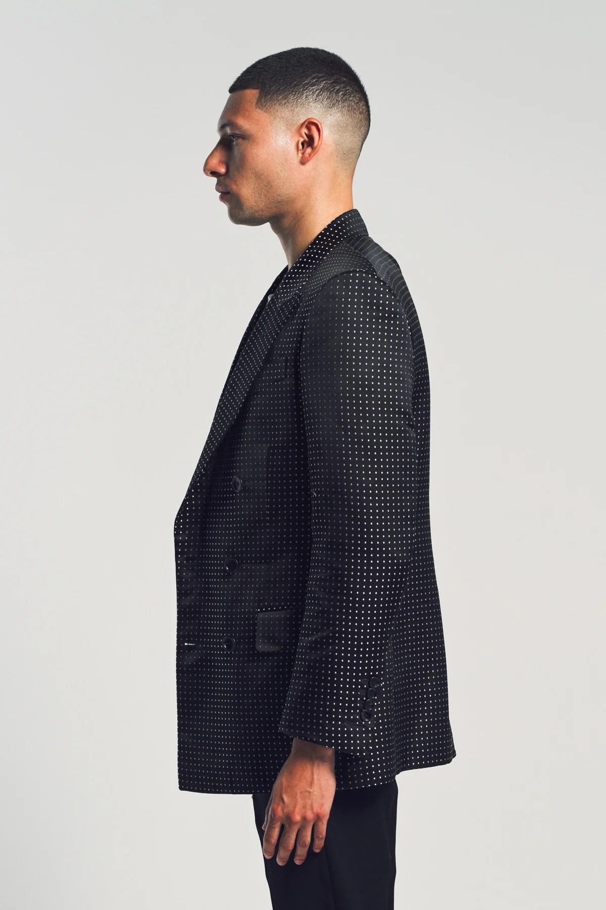 TOM FORD | DUCHESSE POLKA DOT JACQUARD JACKET - Image 3