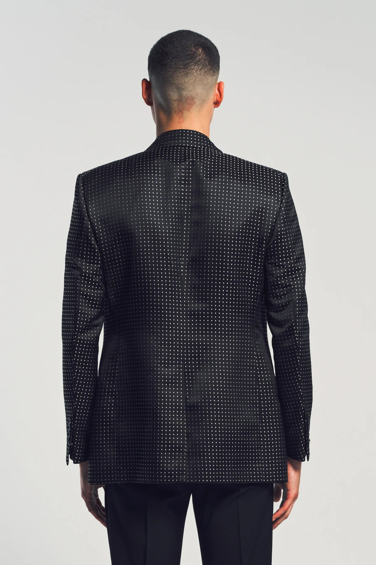 TOM FORD | DUCHESSE POLKA DOT JACQUARD JACKET - Image 4