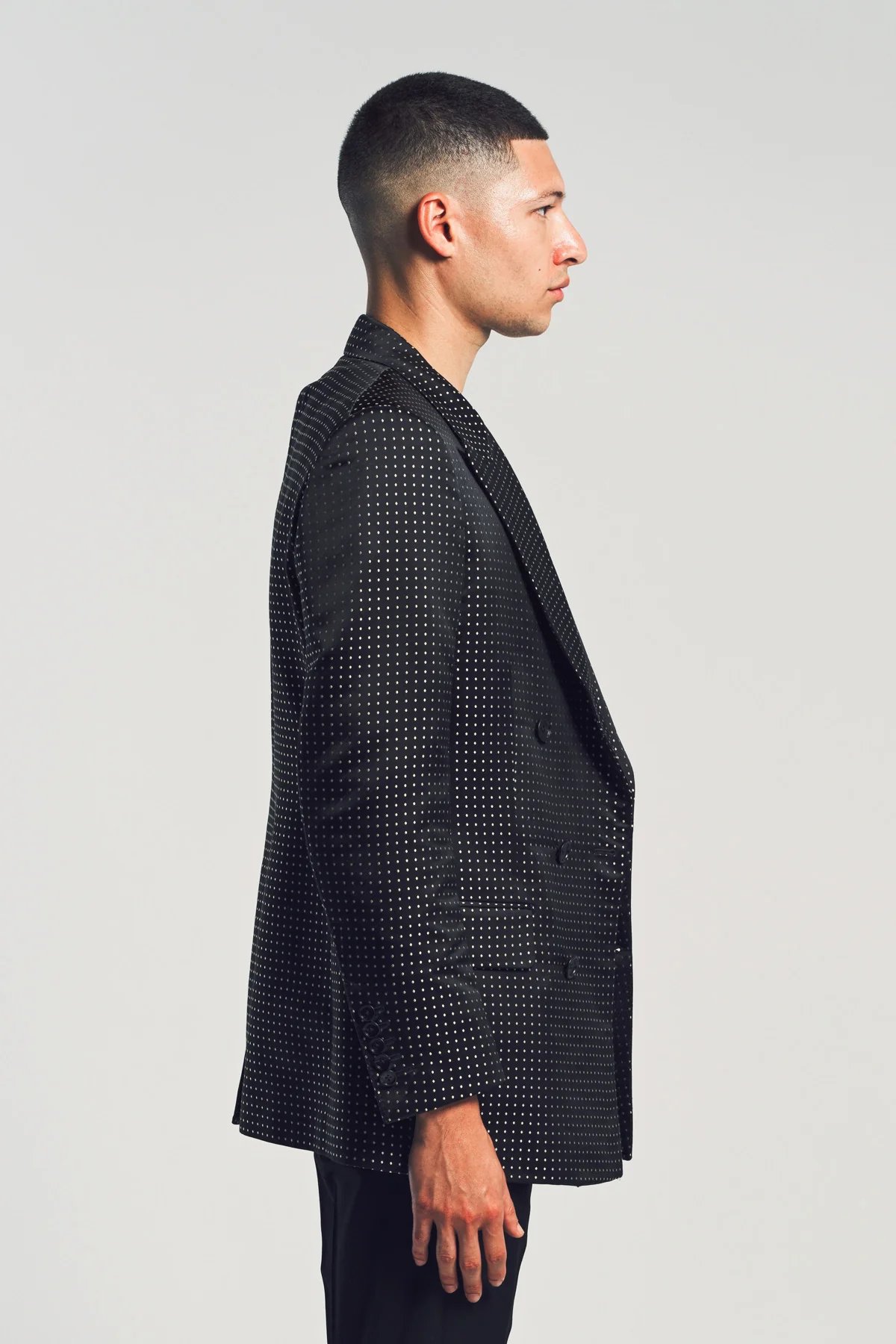 TOM FORD | DUCHESSE POLKA DOT JACQUARD JACKET - Image 5