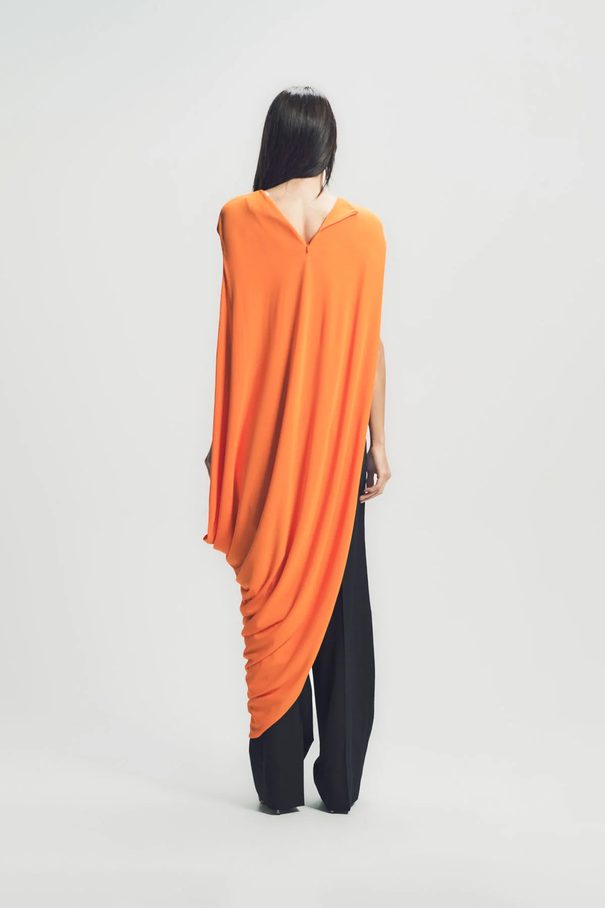 TOM FORD | IMPOSSIBLE ASYMMETRIC CAP SLEEVE TOP - Image 4