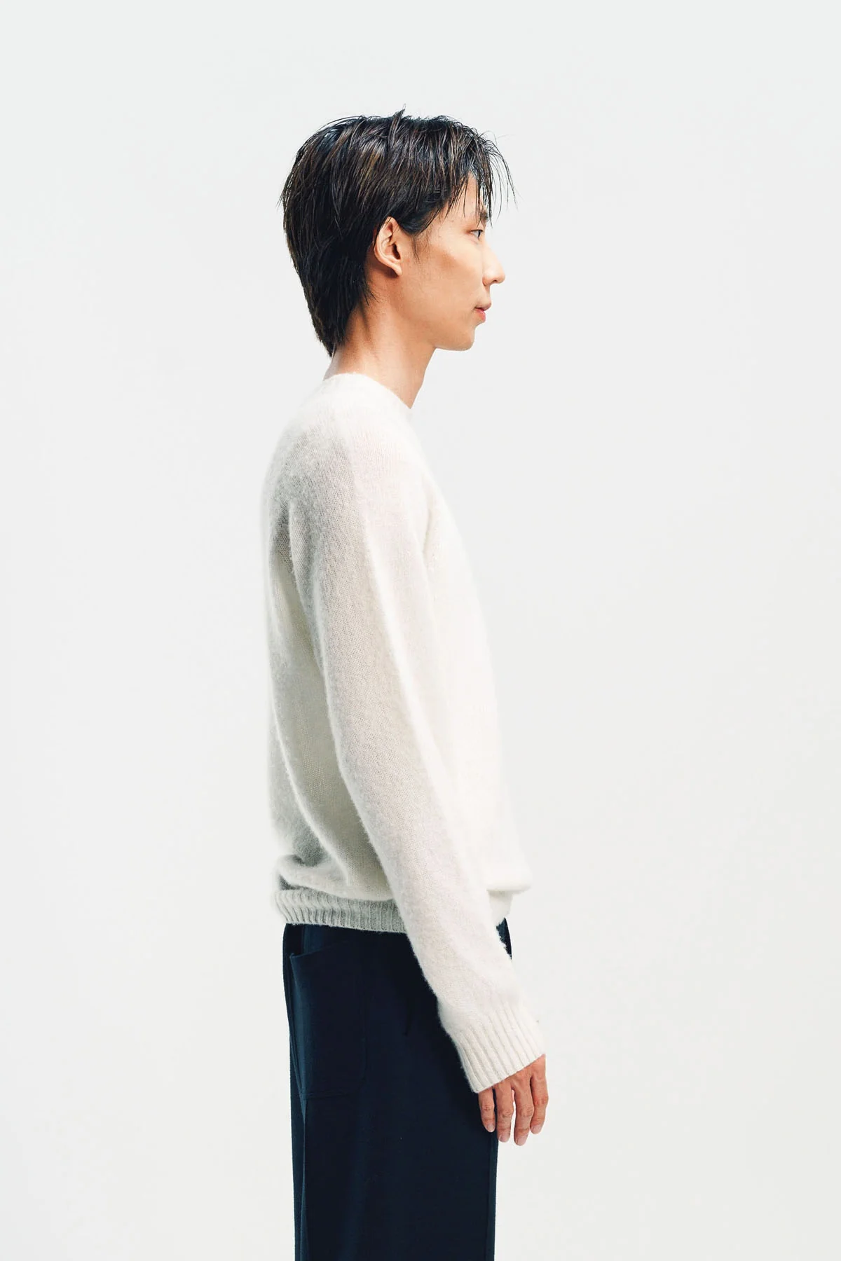 TOM FORD | SCOTTISH TEASEL CASHMERE CREWNECK SWEATER - Image 3