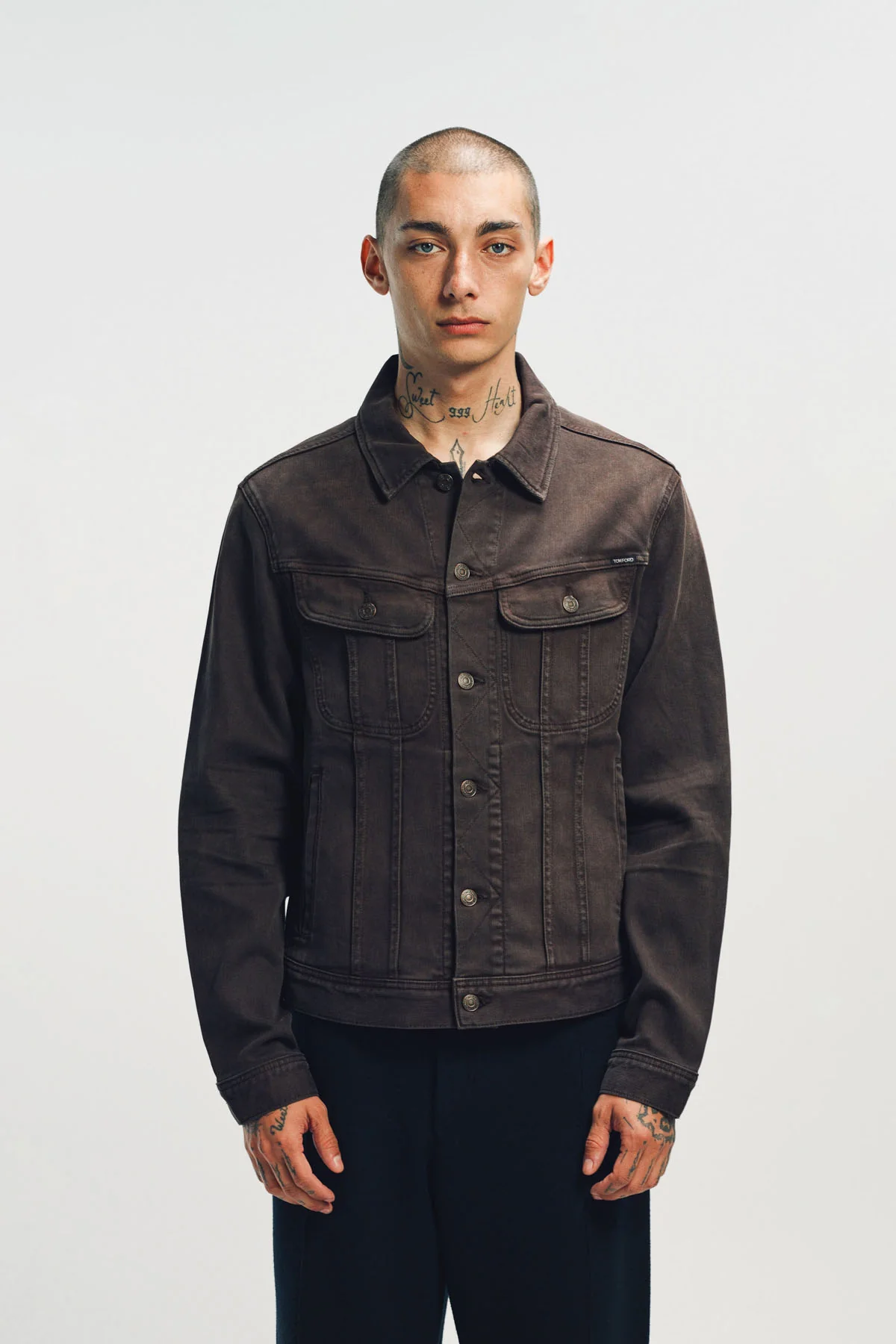 TOM FORD | WESTERN CORD ICON DENIM JACKET - Image 2