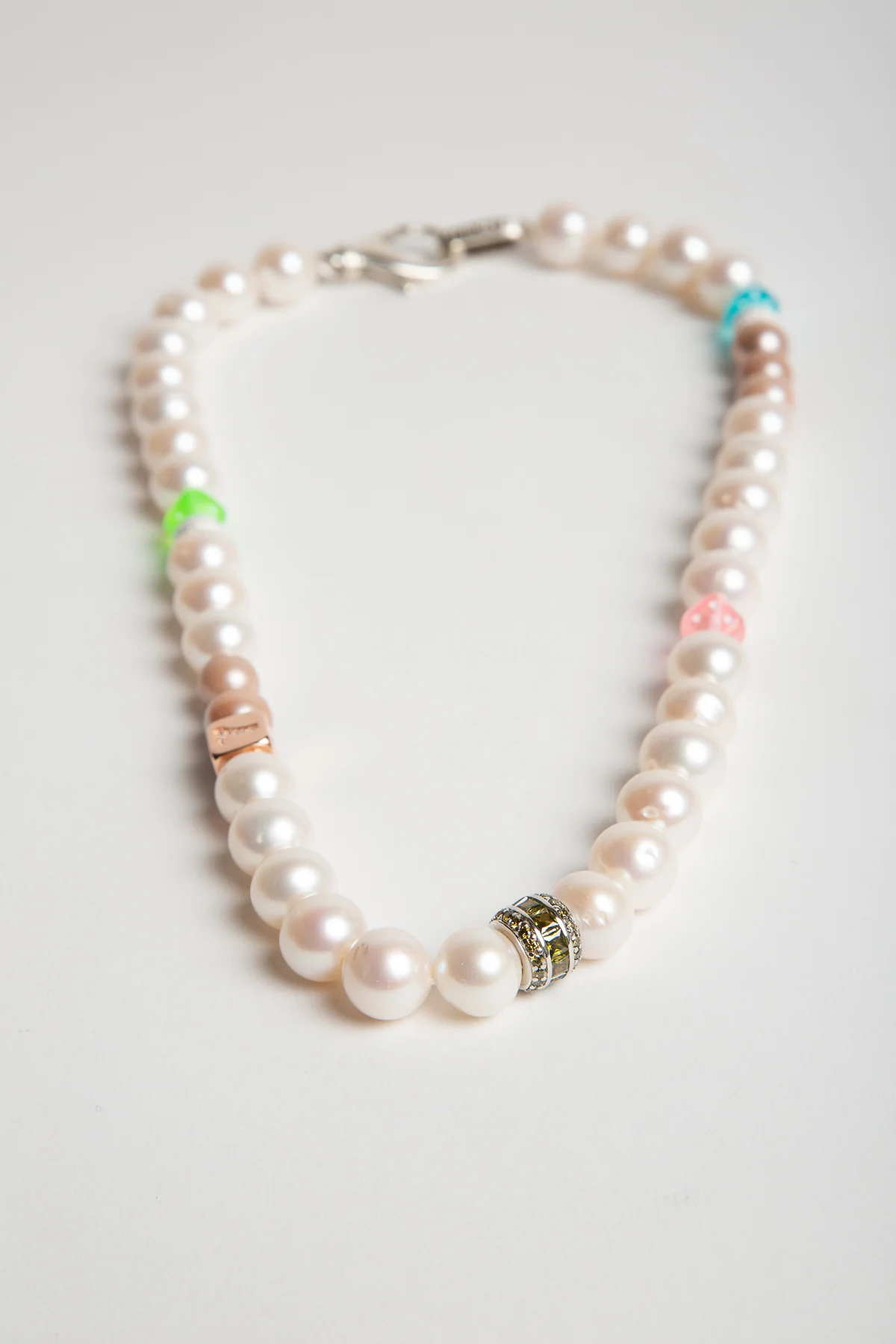TRIN-KET | MIXED PEARL CHOKER NECKLACE - Image 3