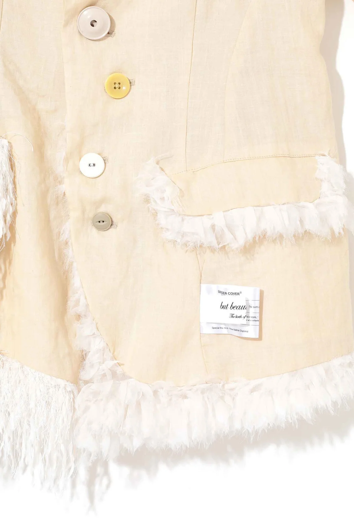 UNDERCOVER | FRINGE EDGE BLAZER - Image 6
