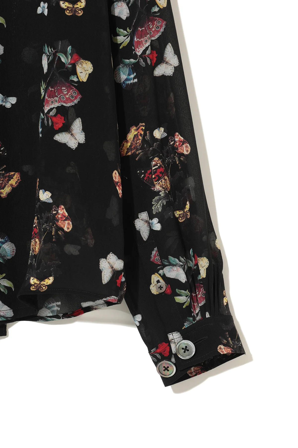 UNDERCOVER | PRINTED LONG SLEEVE BLOUSE - Image 4