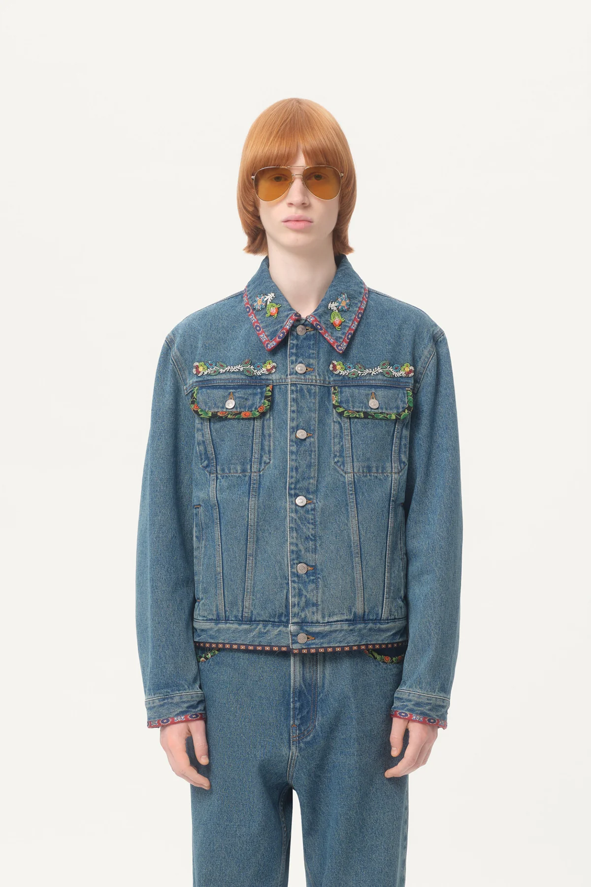 VALENTINO | BEADED DENIM JACKET - Image 2