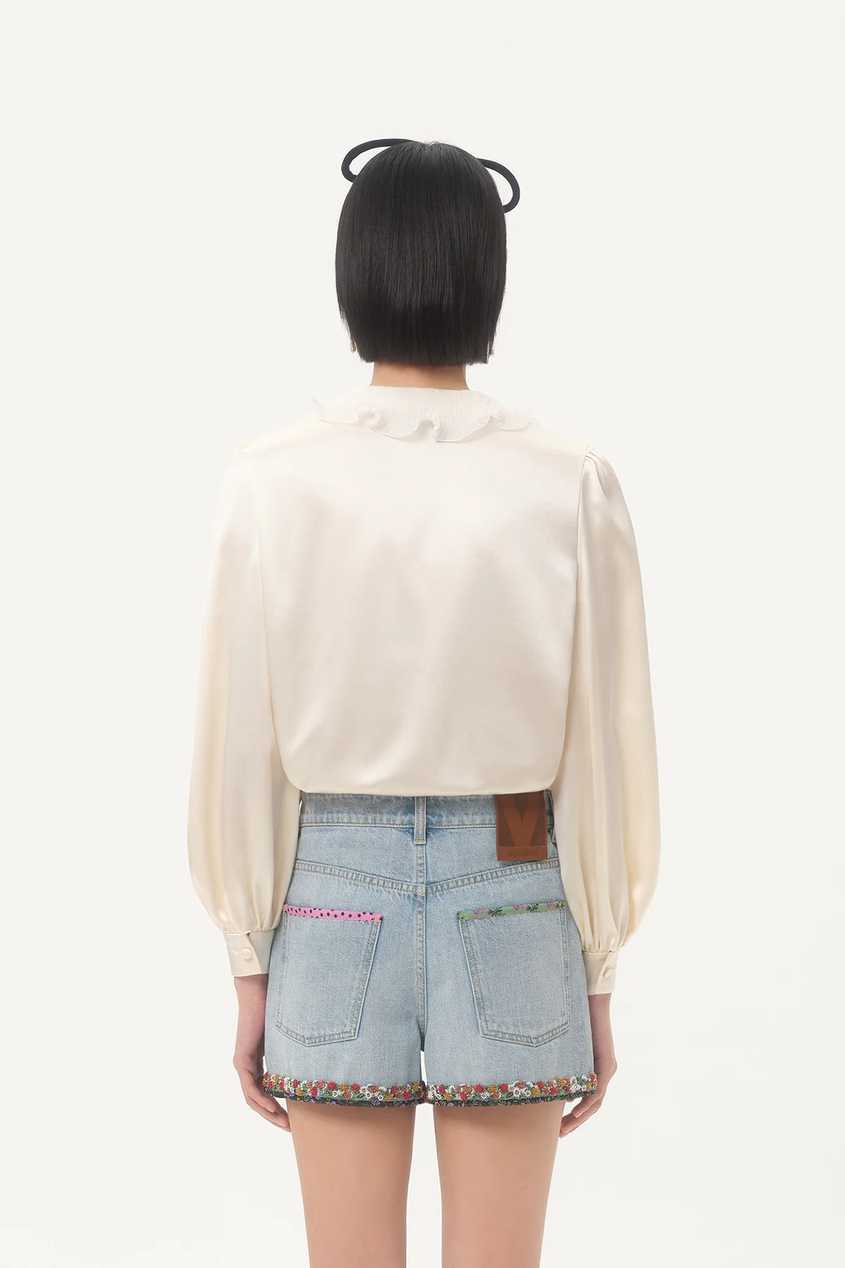 VALENTINO | CREPE SATIN SHIRT - Image 3