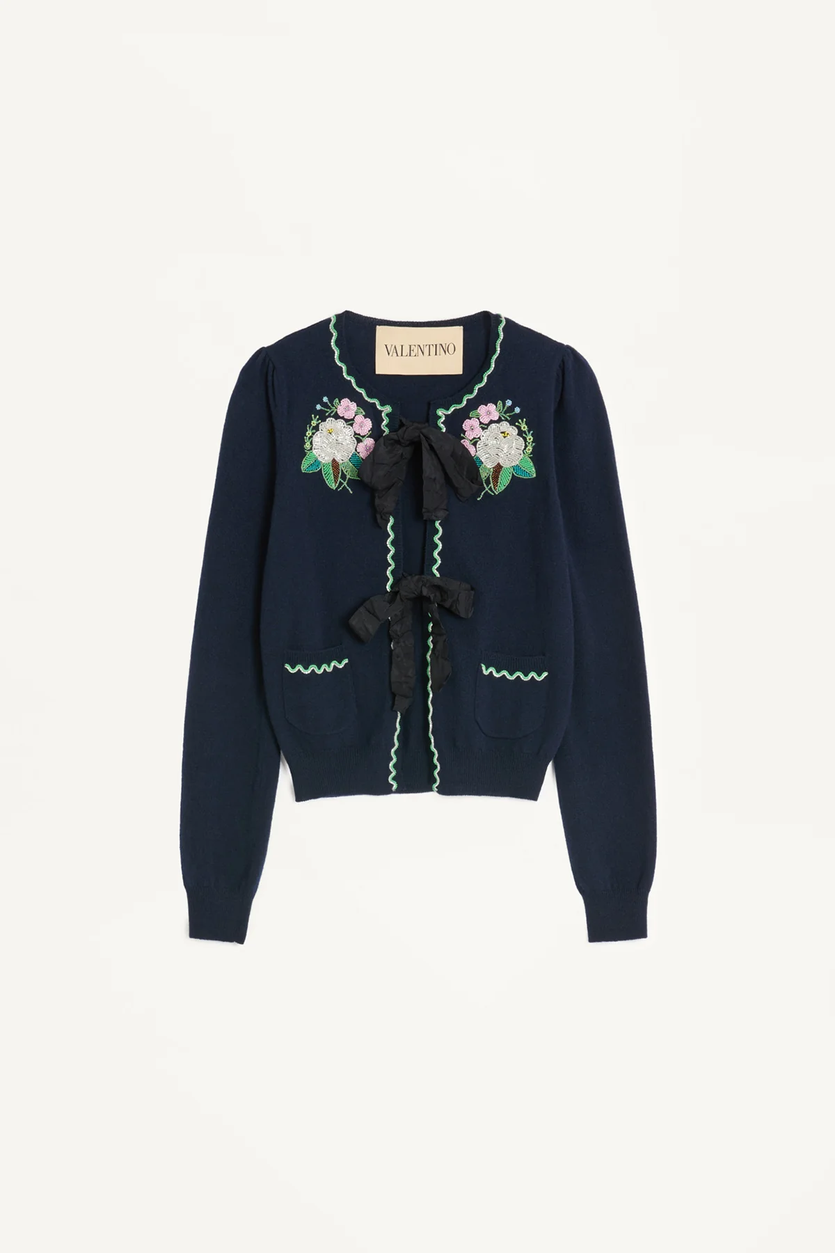VALENTINO | EMBROIDERED CARDIGAN - Image 5