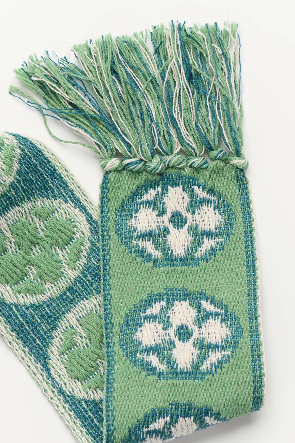 VALENTINO GARAVANI | ANTIBES COTTON SCARF WITH FRINGE - Image 5
