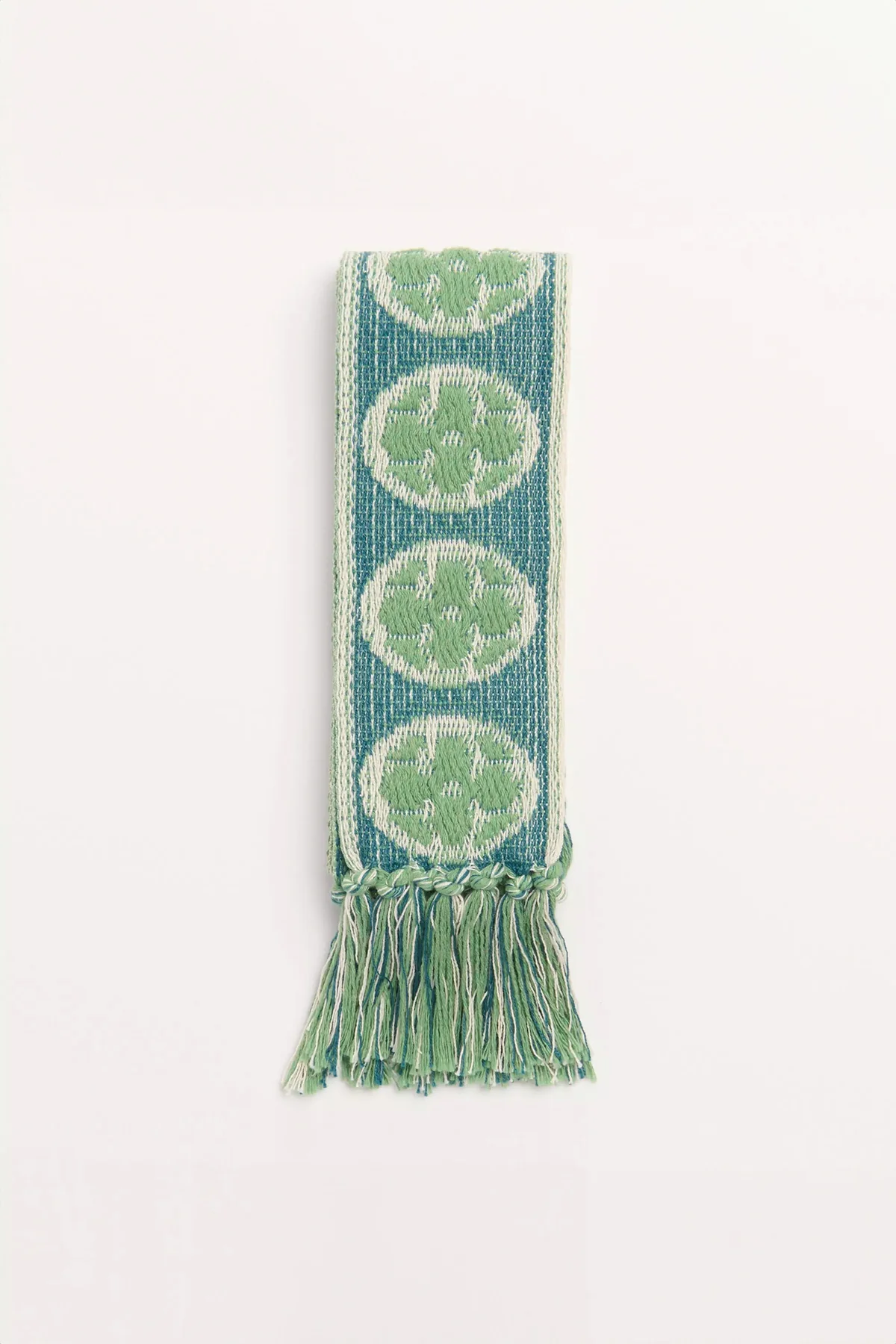 VALENTINO GARAVANI | ANTIBES COTTON SCARF WITH FRINGE - Image 6