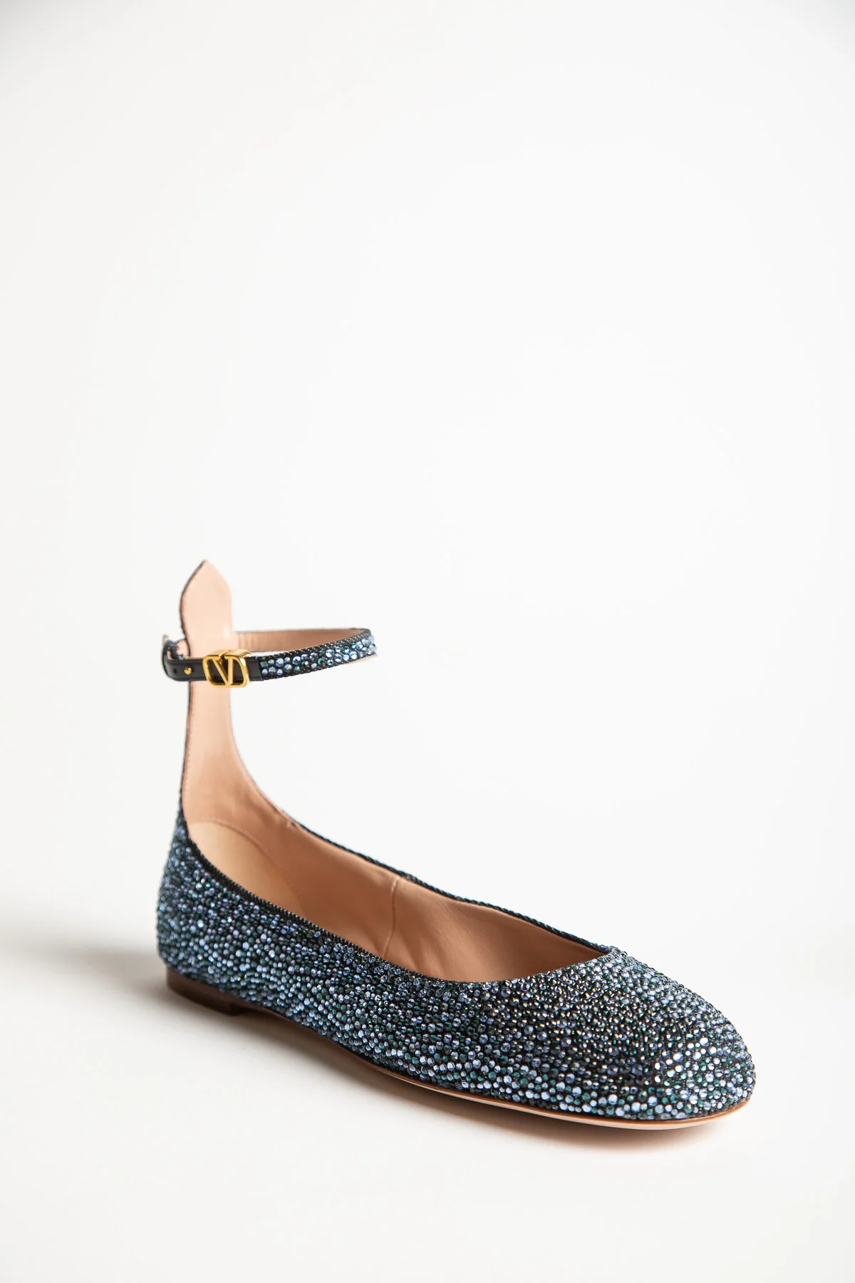 VALENTINO GARAVANI | DENIM BALLERINA FLATS - Image 3