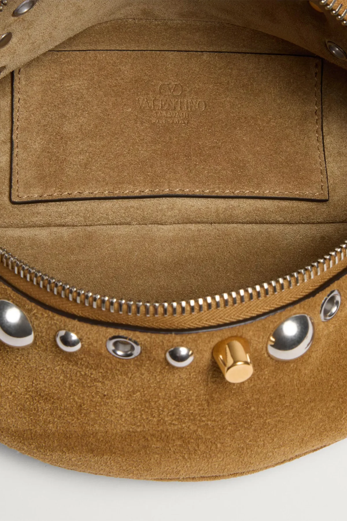 VALENTINO GARAVANI | NELLCÔTE SUEDE BELT BAG - Image 4