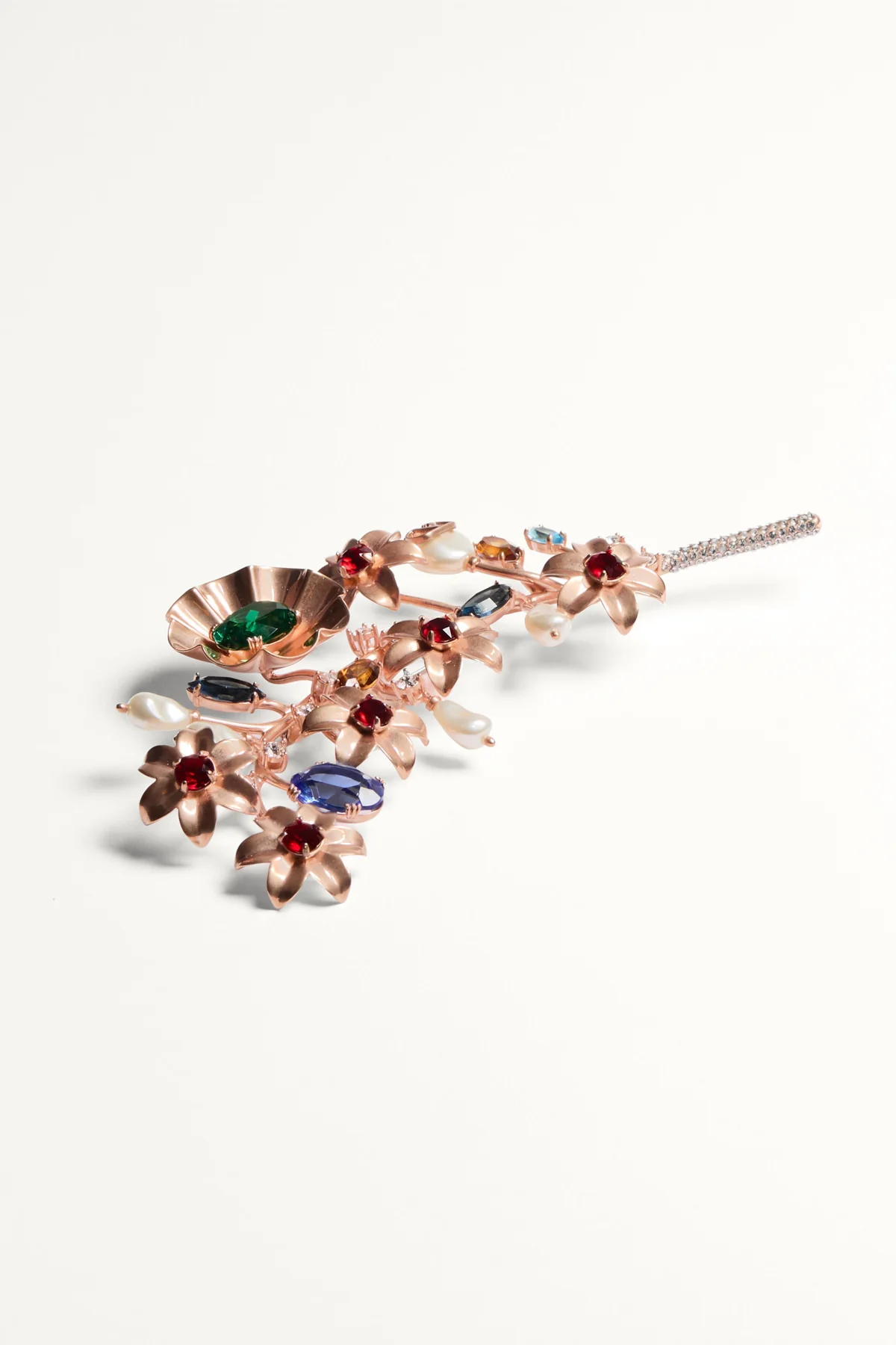 VALENTINO GARAVANI | PAPIER FLORAL BROOCH - Image 2